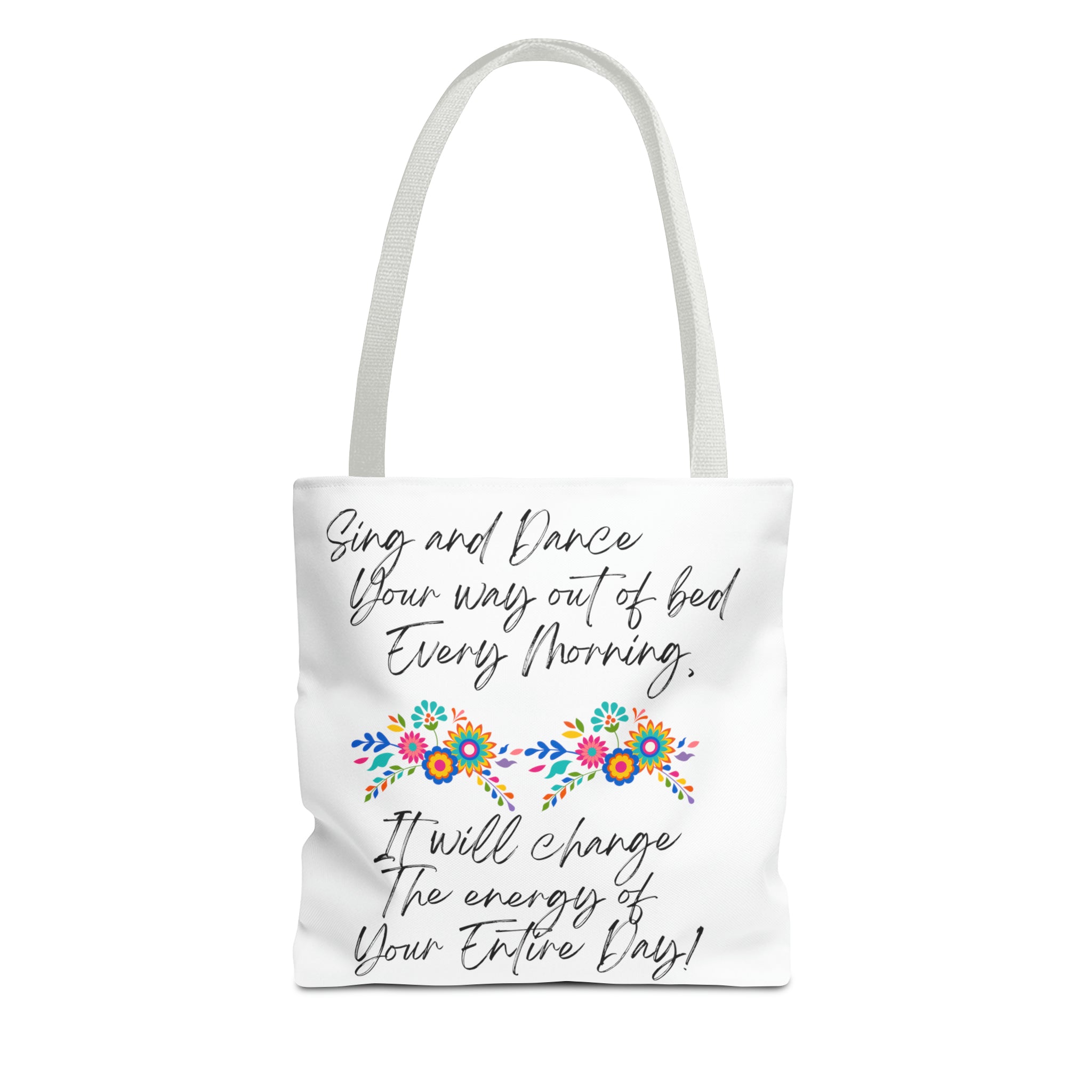 "Sing and Dance Energy" Tote Bag (AOP)