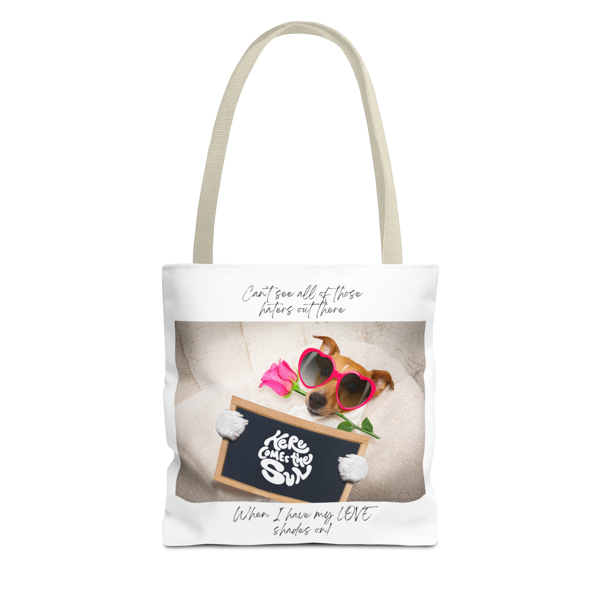 "Dog Love Shades" Tote Bag (AOP)
