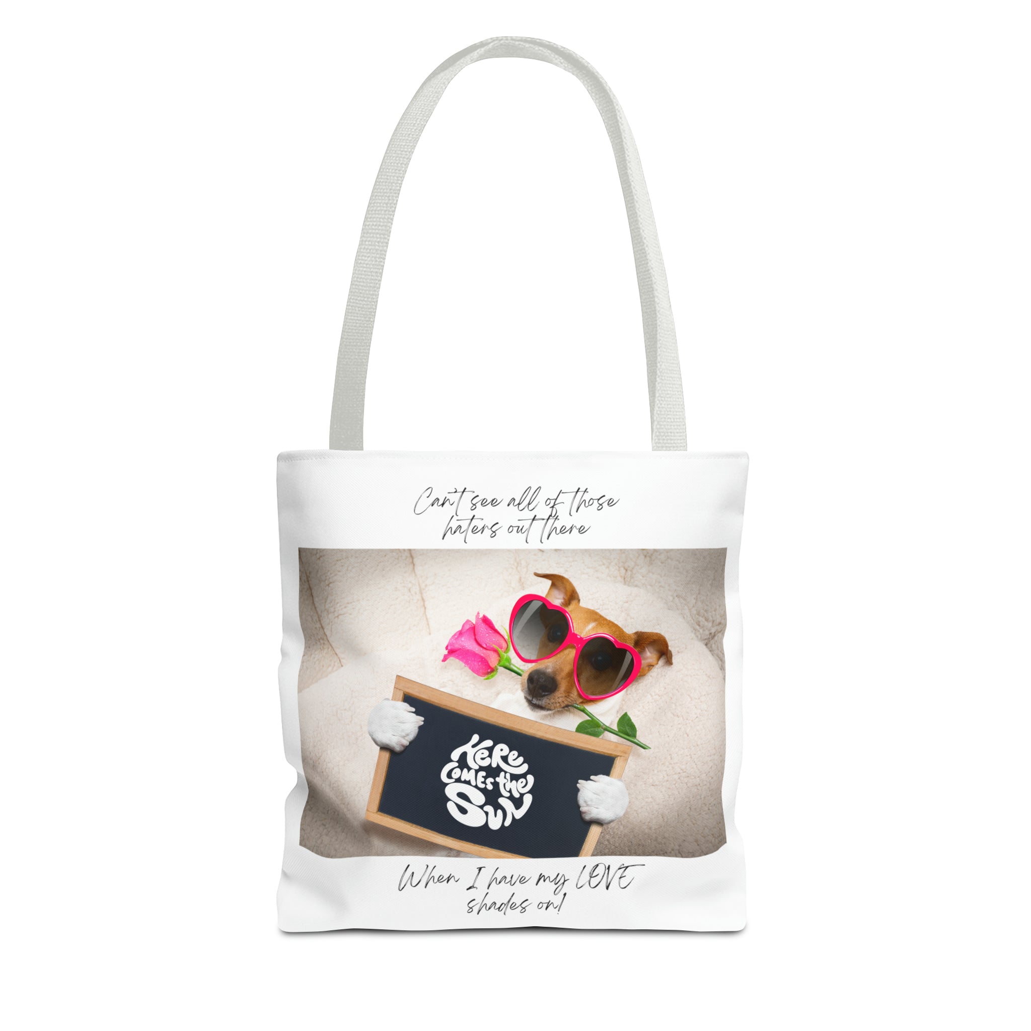 "Dog Love Shades" Tote Bag (AOP)