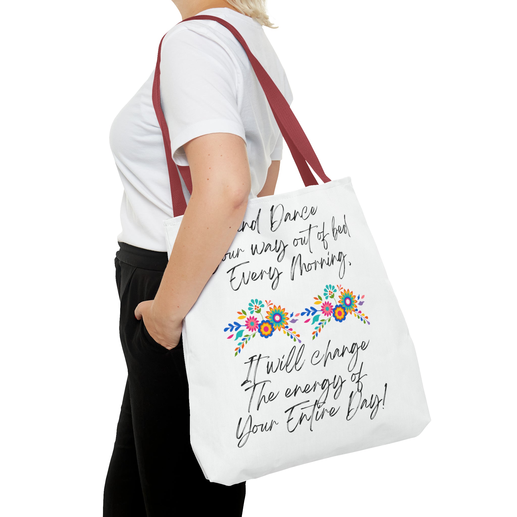 "Sing and Dance Energy" Tote Bag (AOP)