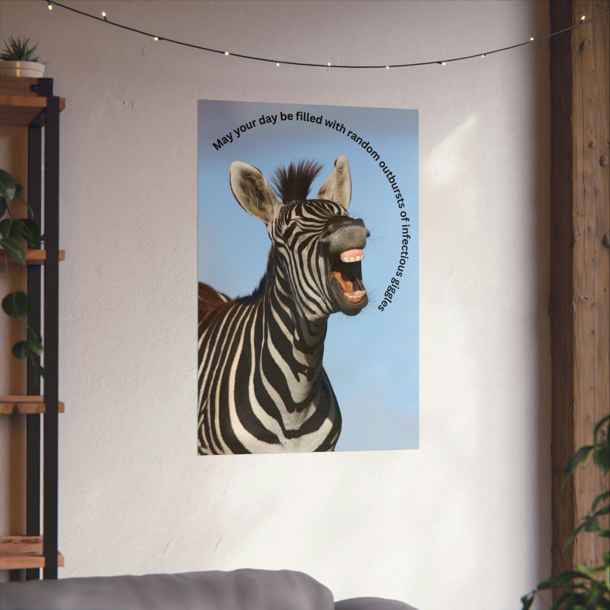 "Infectious Giggles" Matte Vertical Posters