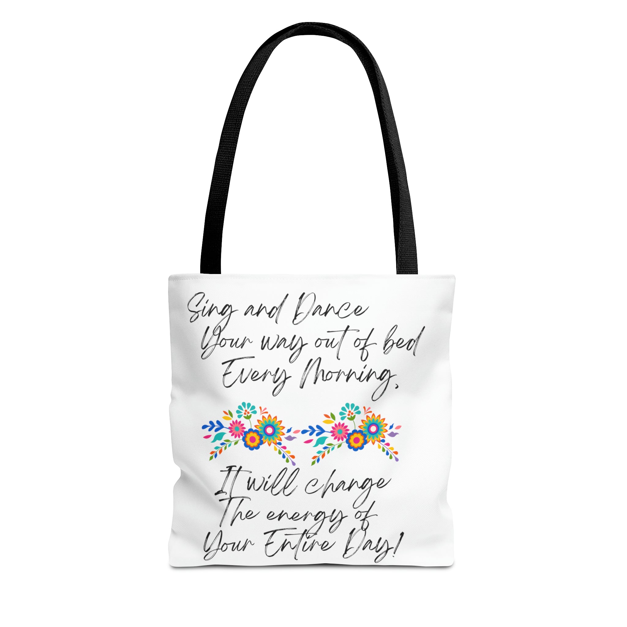 "Sing and Dance Energy" Tote Bag (AOP)