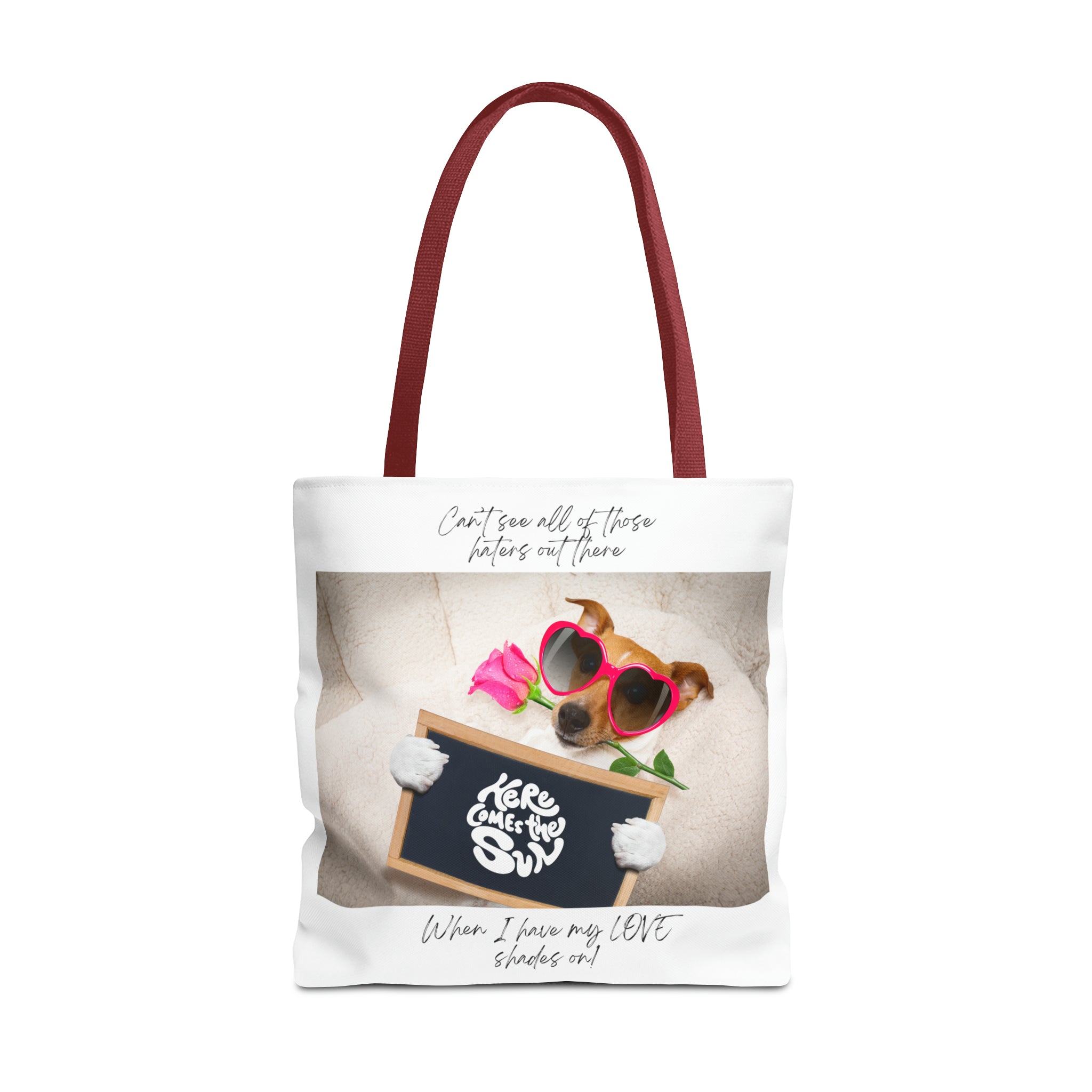 "Dog Love Shades" Tote Bag (AOP)