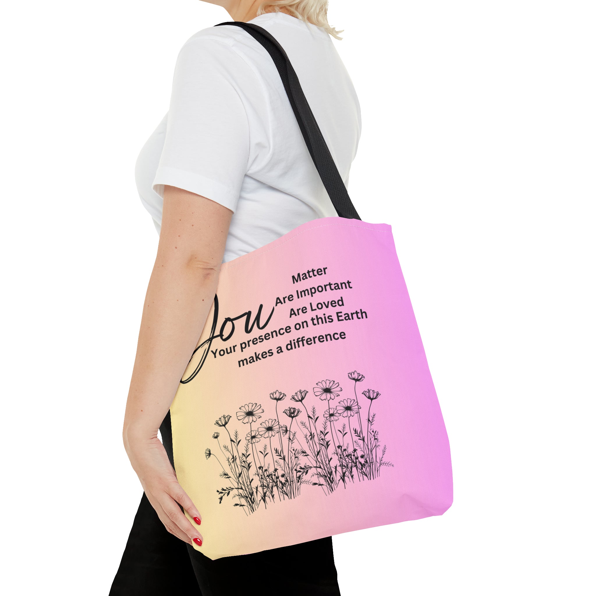 "You" Tote Bag (AOP)