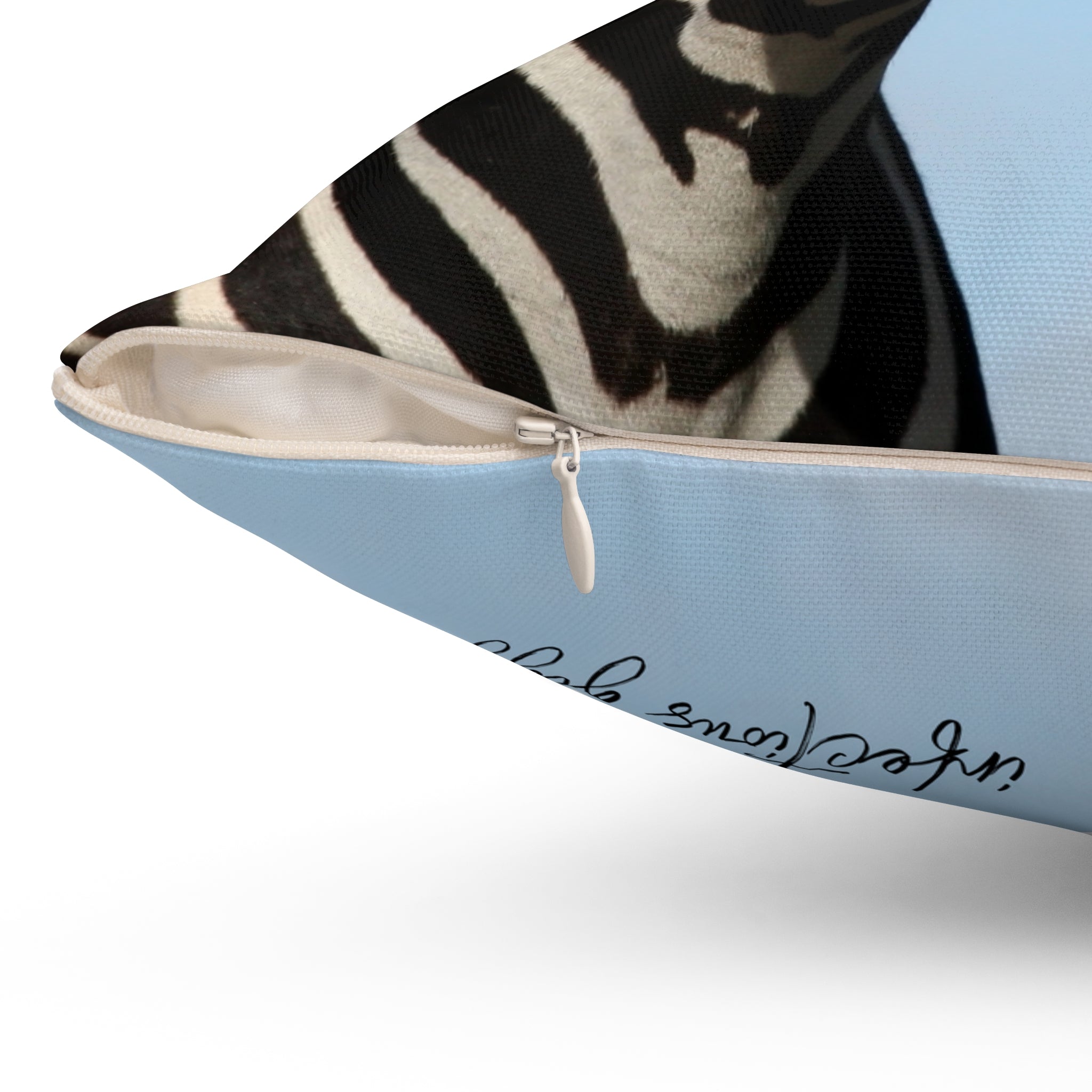 "Infectious Giggles" Spun Polyester Square Pillow