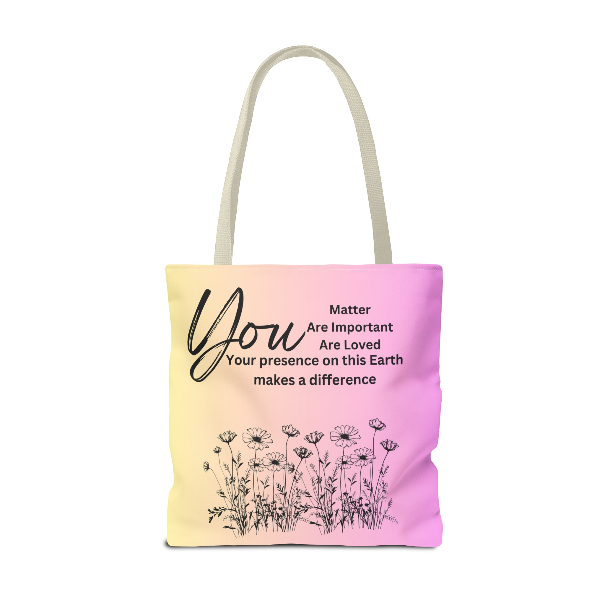 "You" Tote Bag (AOP)
