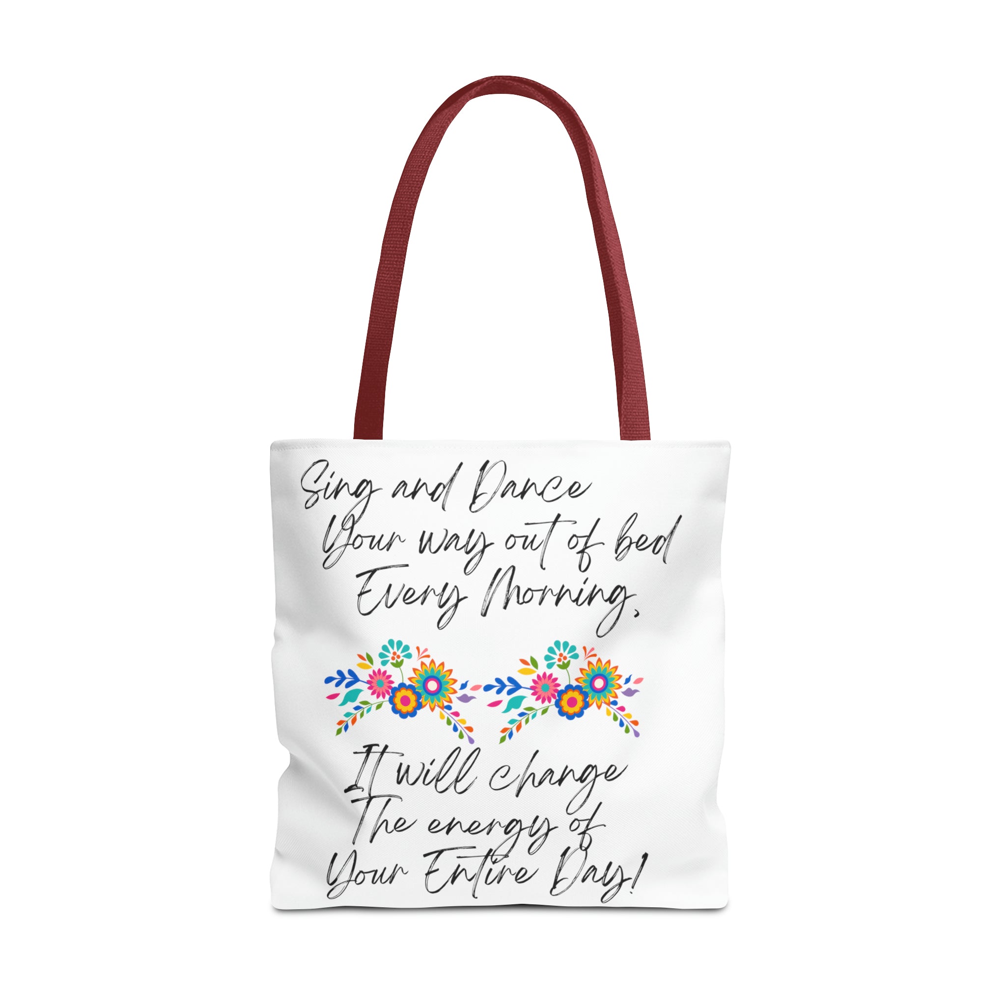 "Sing and Dance Energy" Tote Bag (AOP)