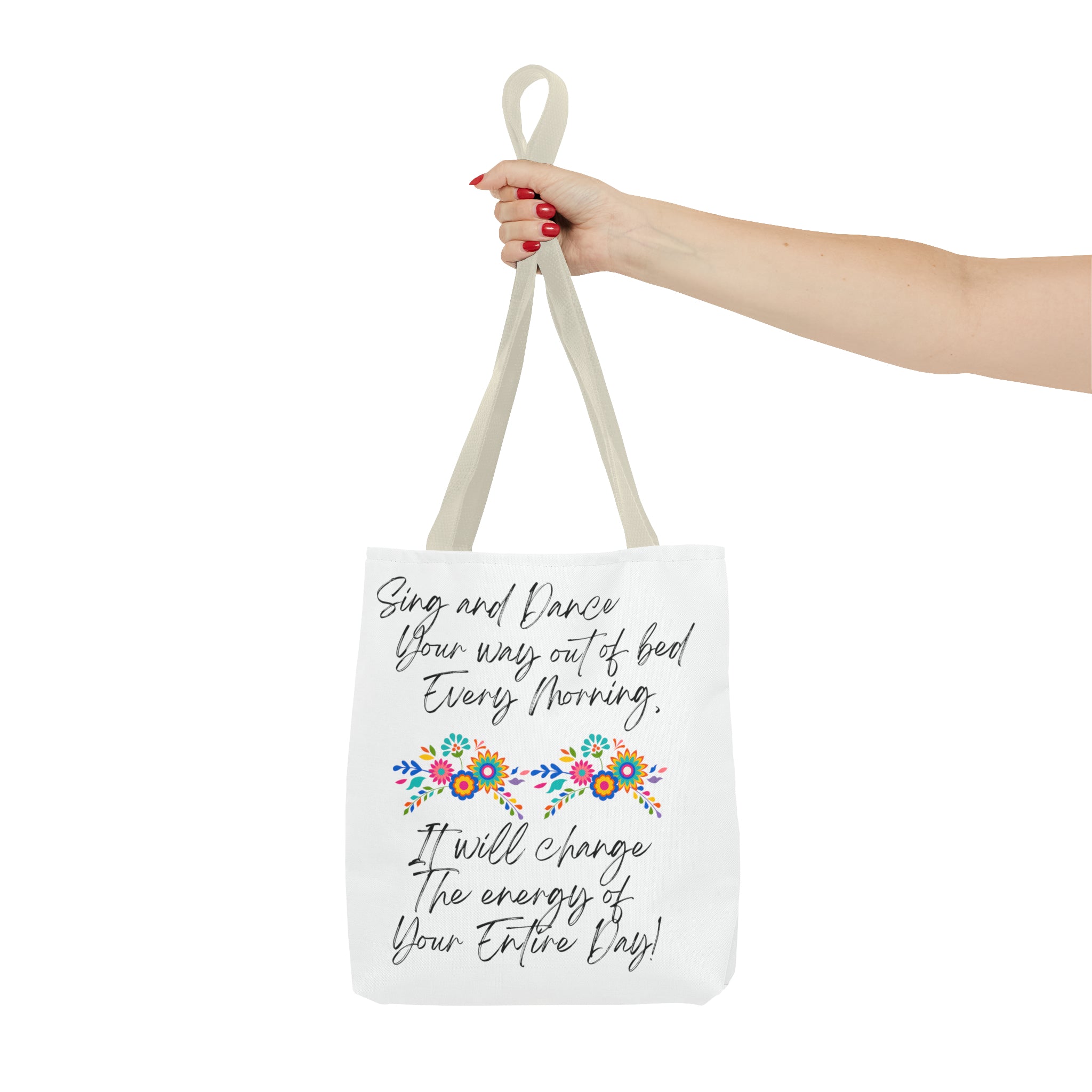 "Sing and Dance Energy" Tote Bag (AOP)