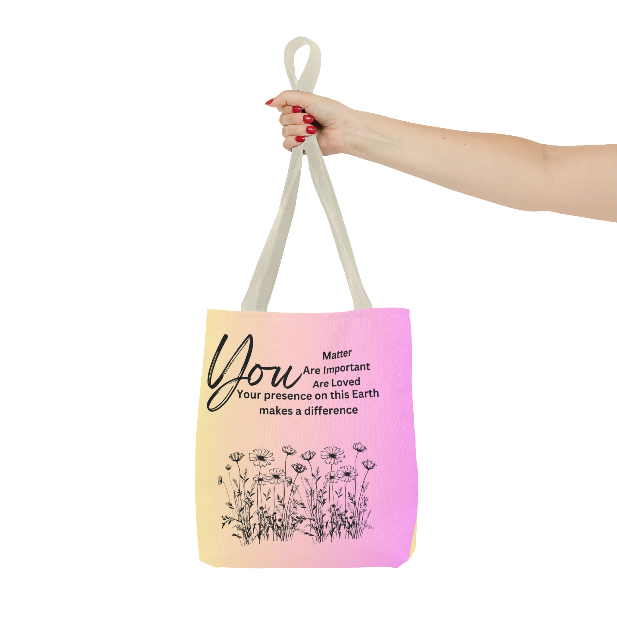 "You" Tote Bag (AOP)