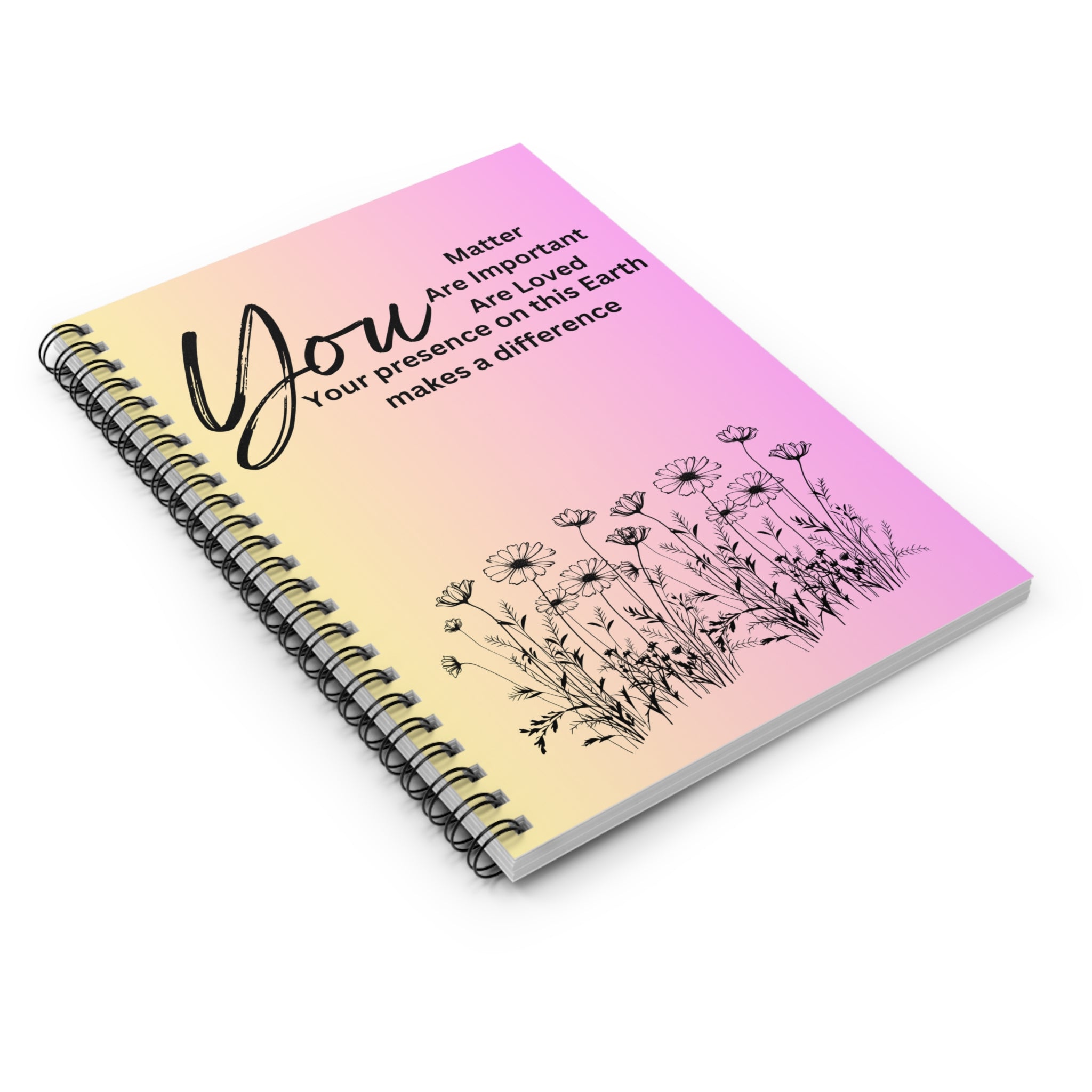 "You" Spiral Notebook - Ruled Line