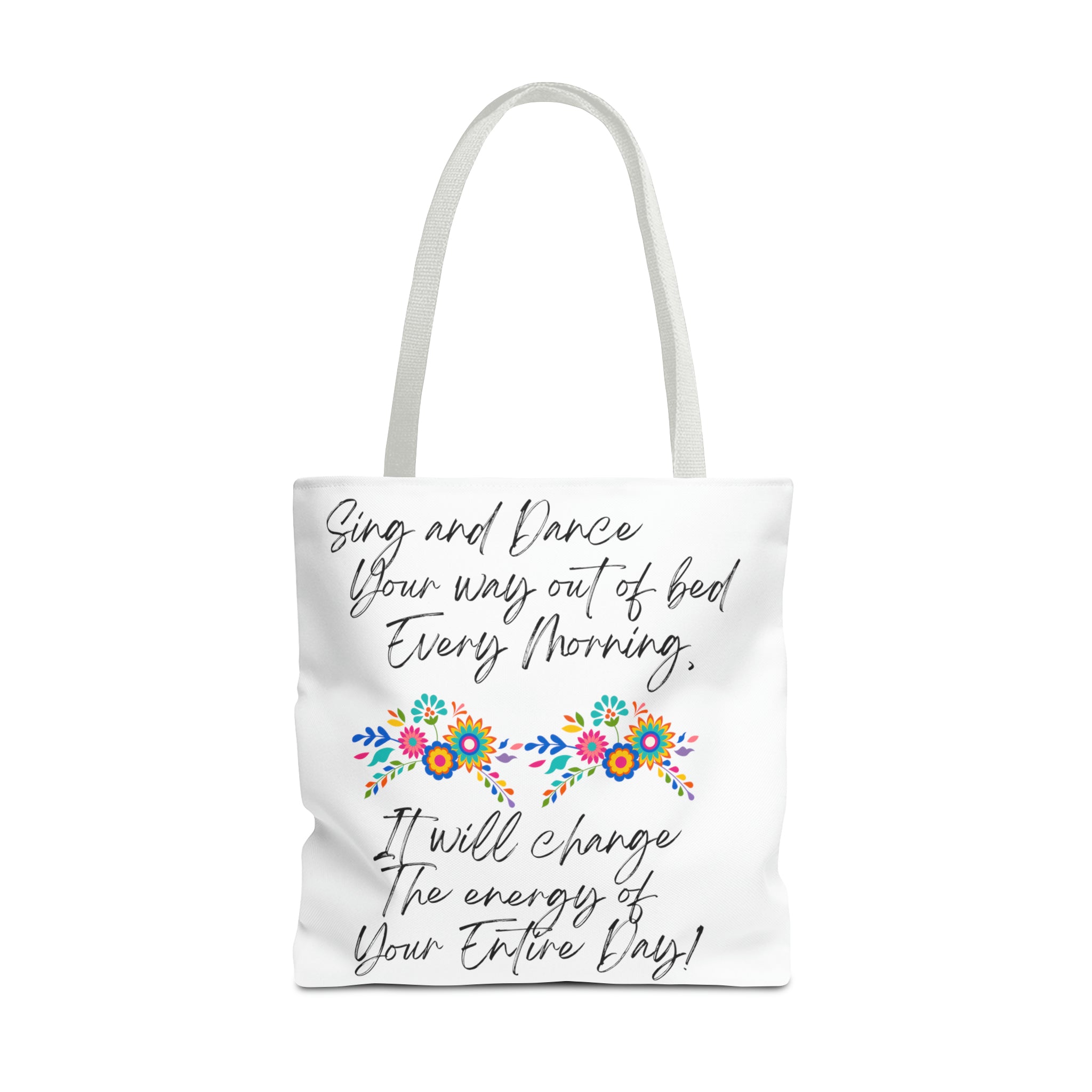 "Sing and Dance Energy" Tote Bag (AOP)