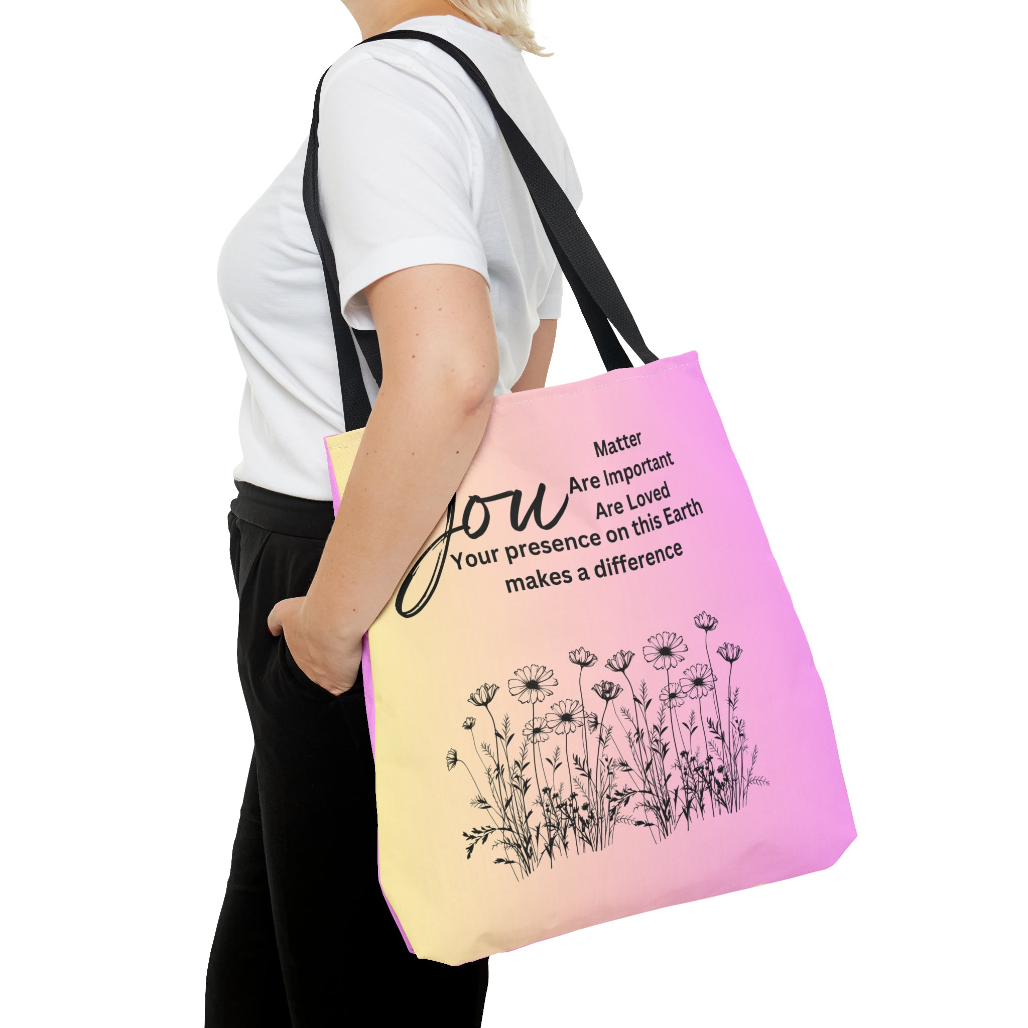 "You" Tote Bag (AOP)