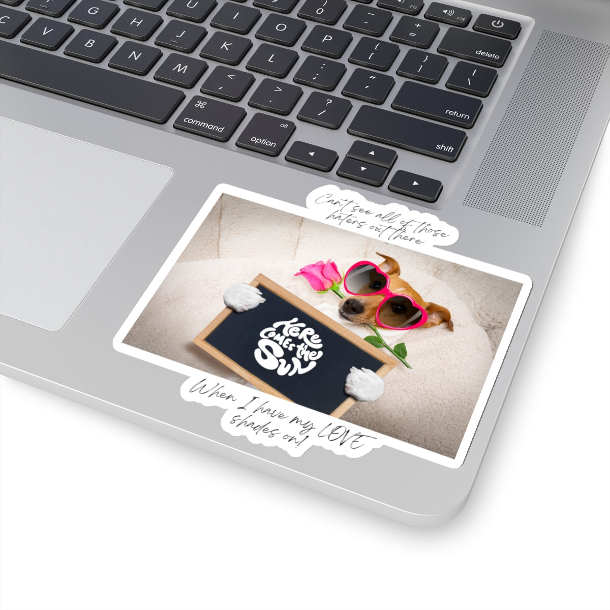 "Dog Love Shades" Kiss-Cut Stickers