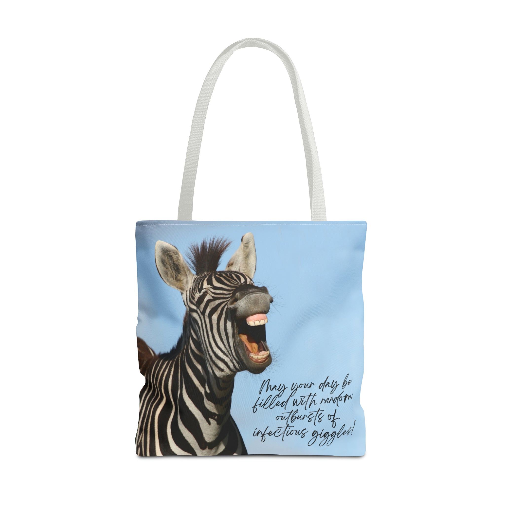 "Infectious Giggles" Tote Bag (AOP)
