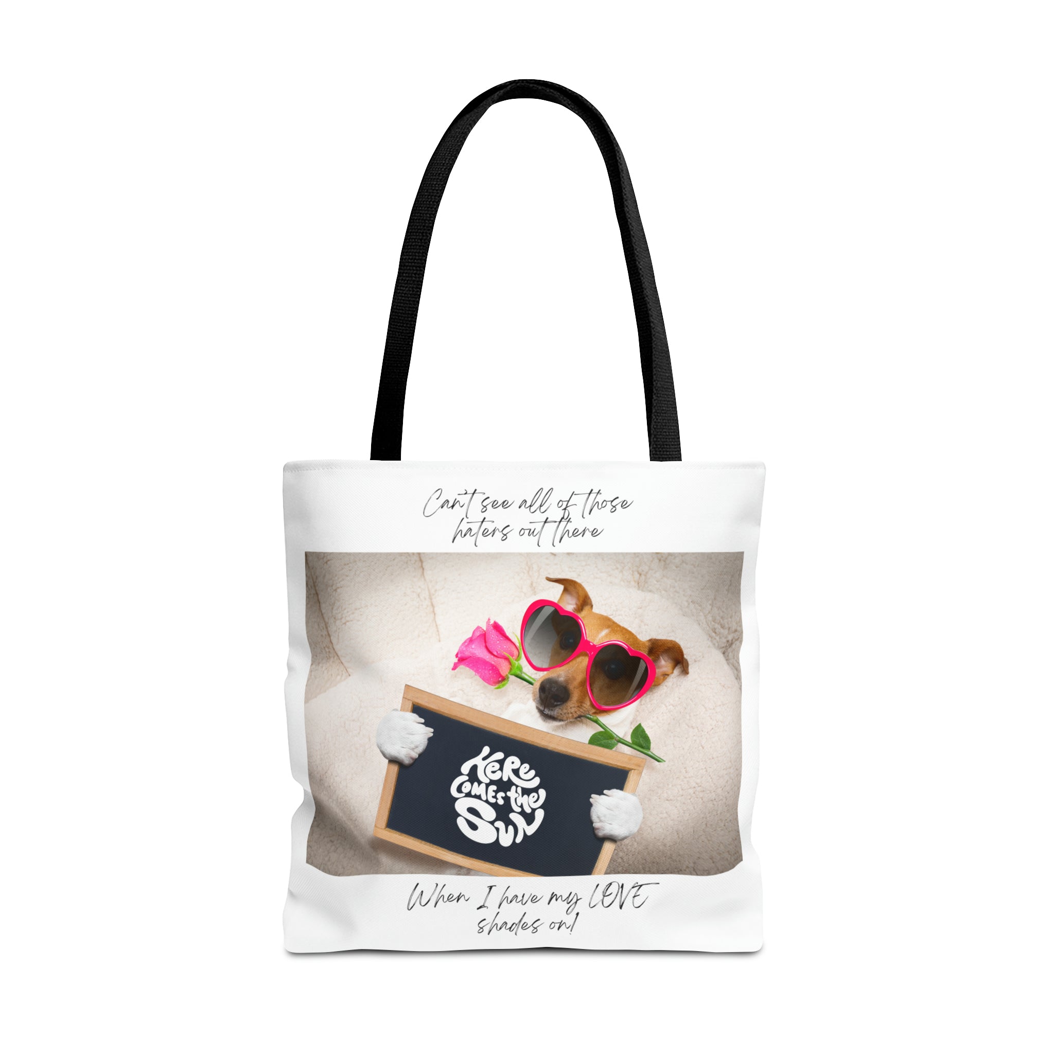 "Dog Love Shades" Tote Bag (AOP)
