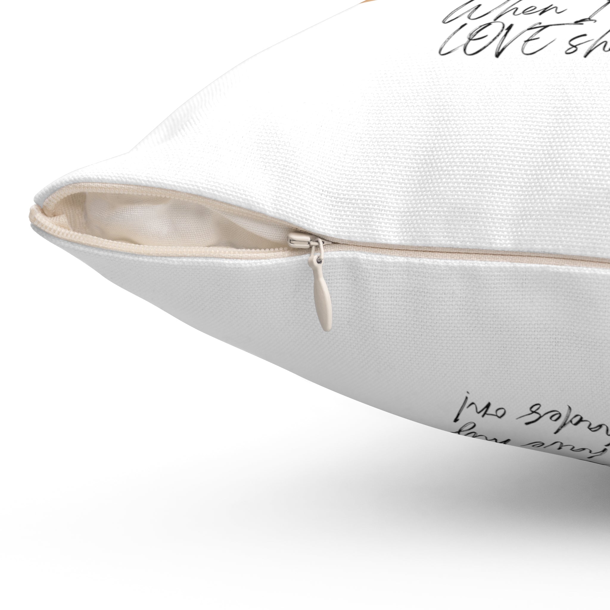 "Dog Love Shades" Spun Polyester Square Pillow