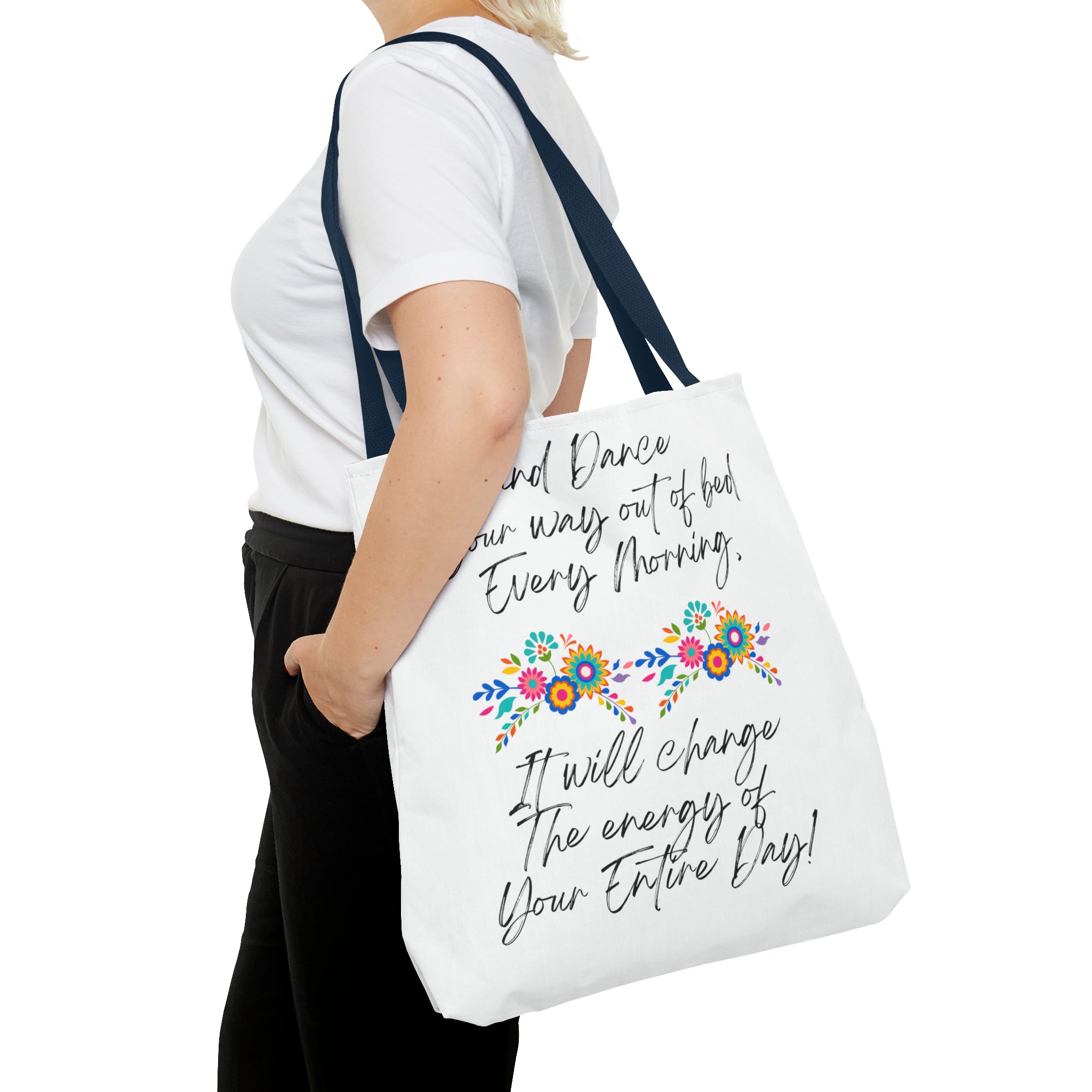 "Sing and Dance Energy" Tote Bag (AOP)