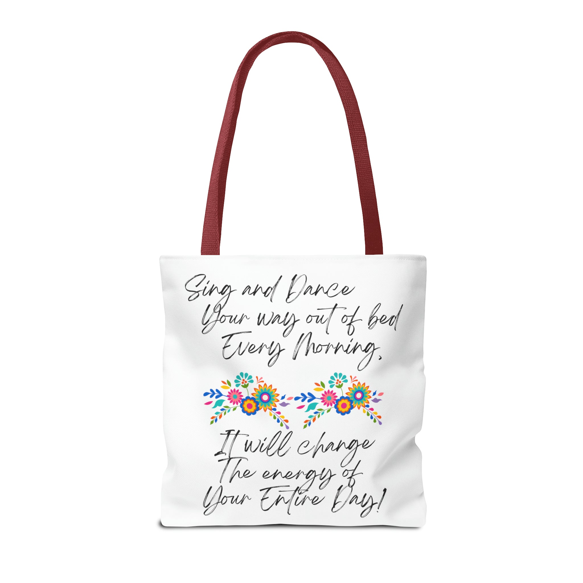 "Sing and Dance Energy" Tote Bag (AOP)