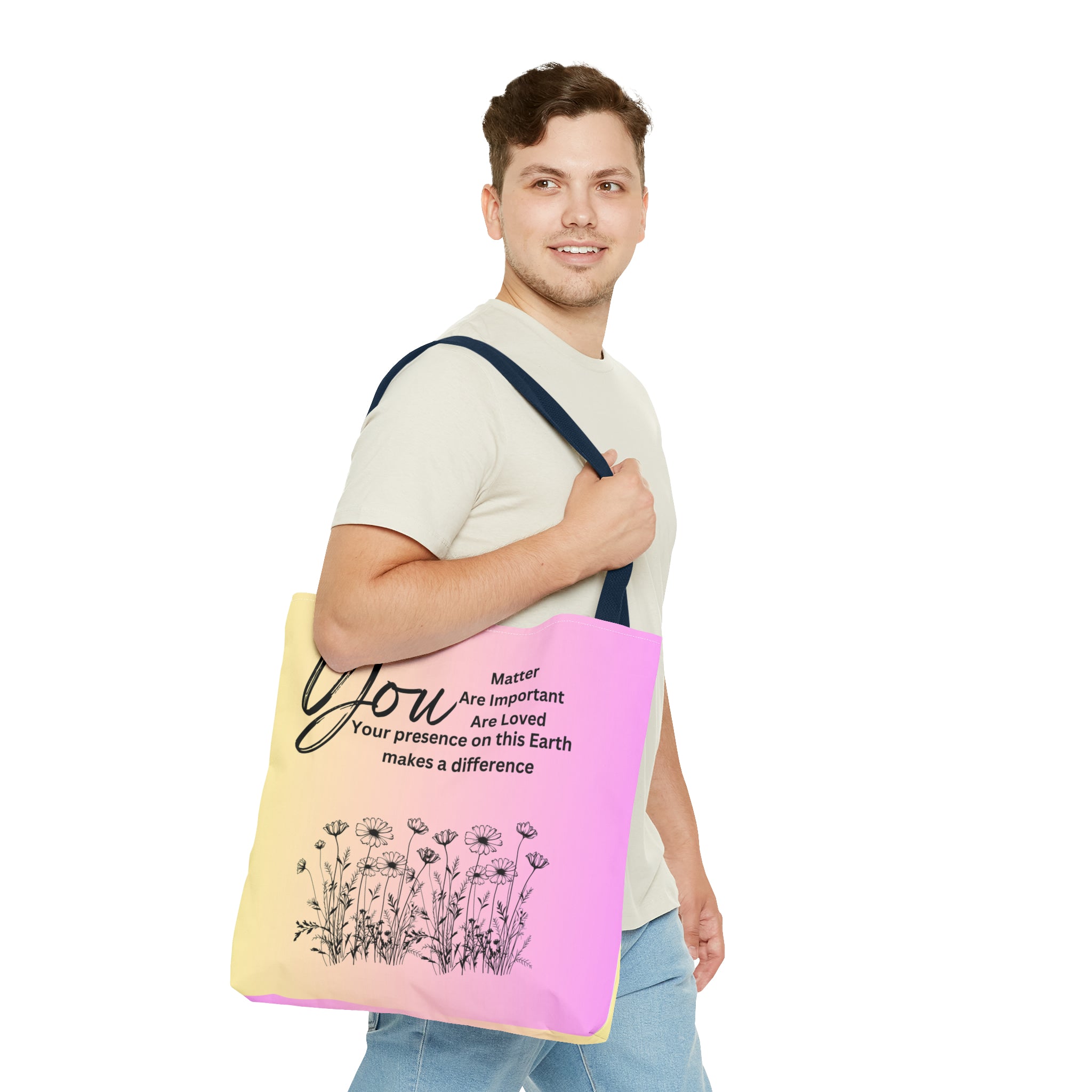 "You" Tote Bag (AOP)