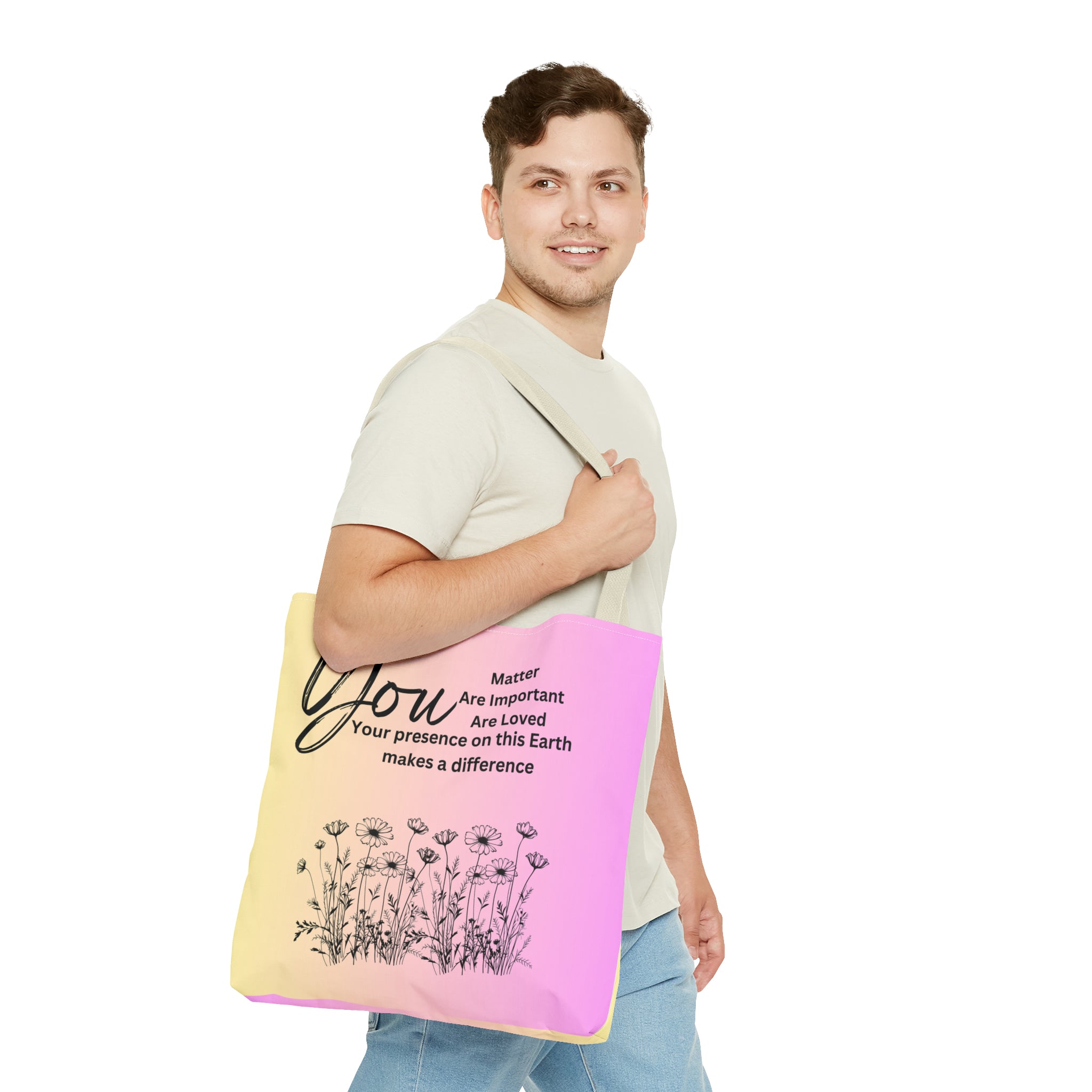 "You" Tote Bag (AOP)