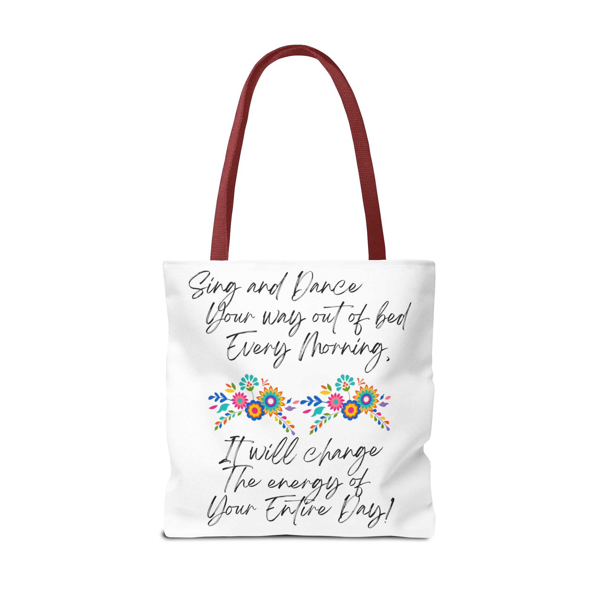 "Sing and Dance Energy" Tote Bag (AOP)