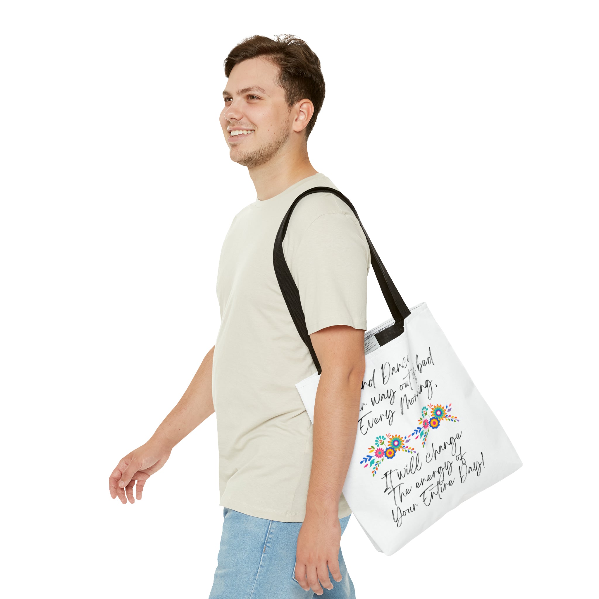 "Sing and Dance Energy" Tote Bag (AOP)