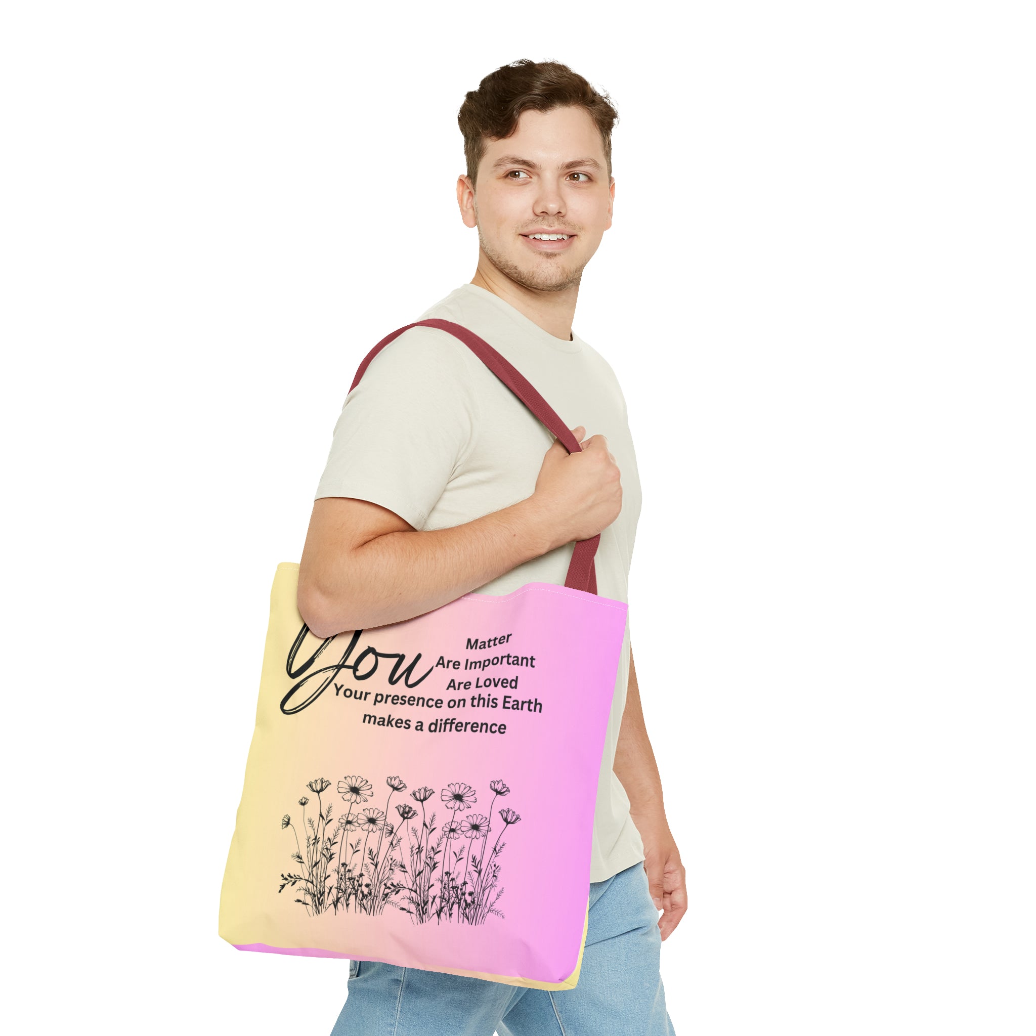 "You" Tote Bag (AOP)