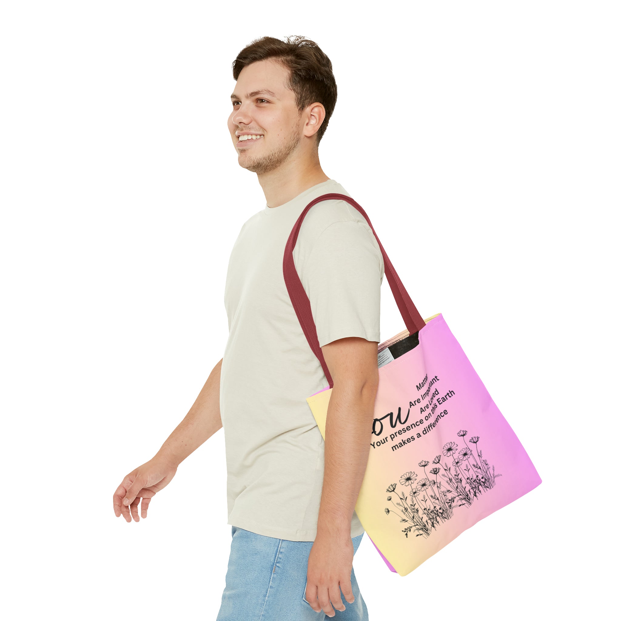 "You" Tote Bag (AOP)