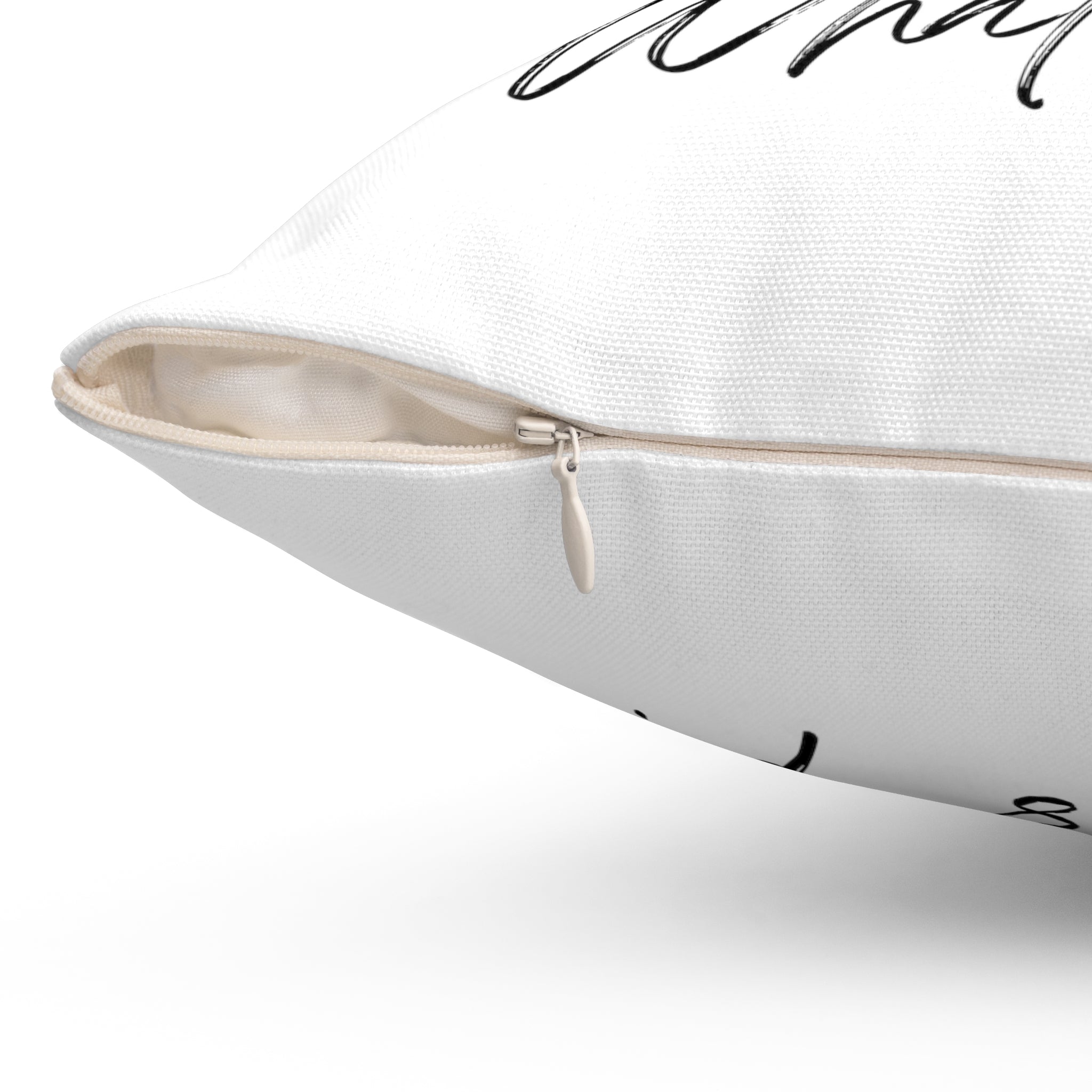 Show Up & Glow Up" Spun Polyester Square Pillow