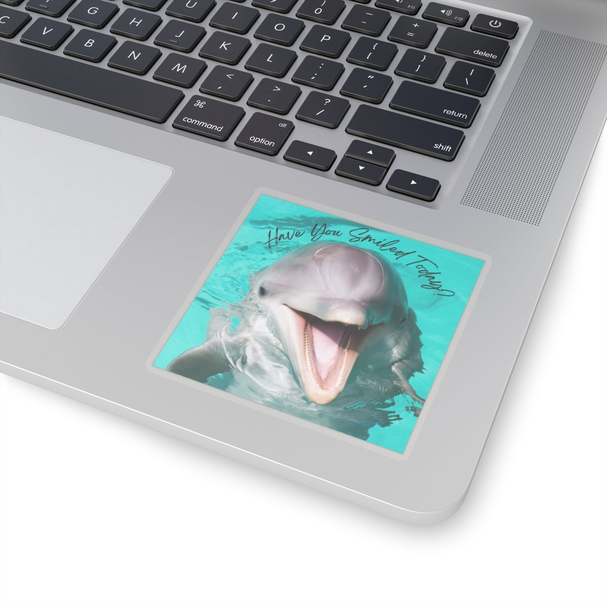 "Dolphin Smiled Today" Kiss-Cut Stickers