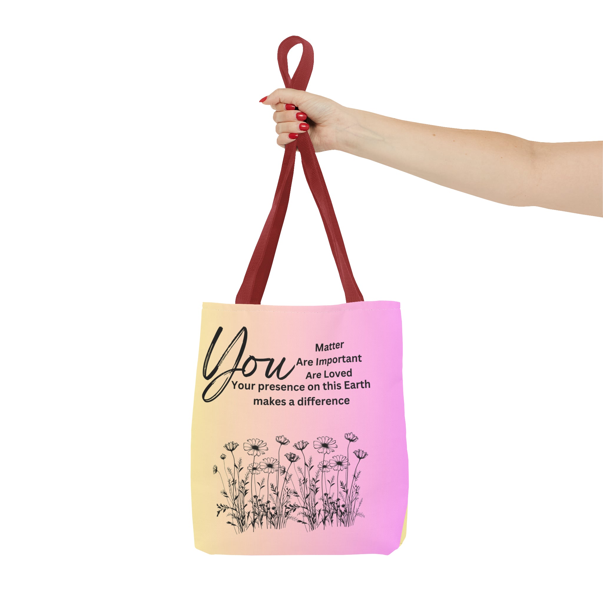 "You" Tote Bag (AOP)