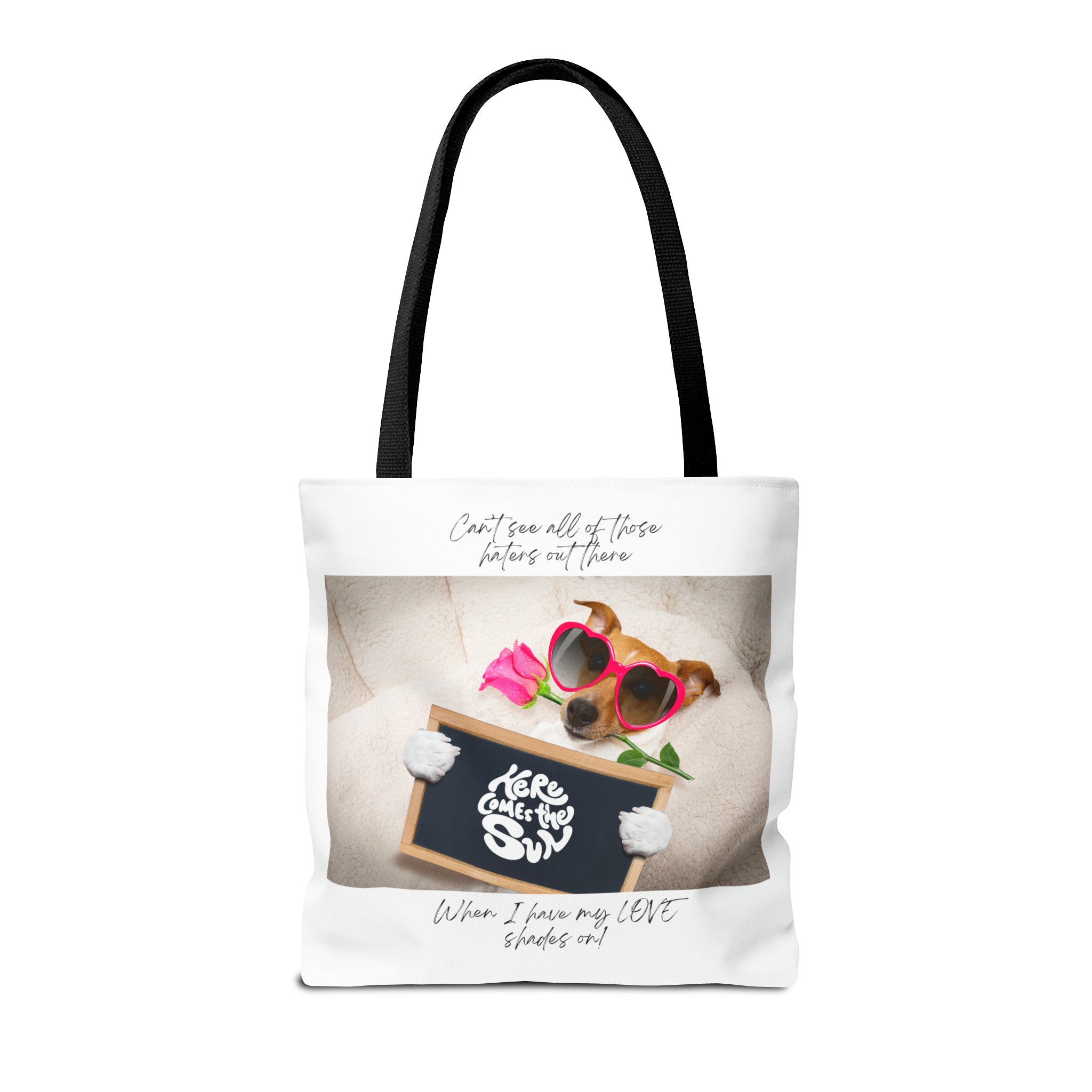 "Dog Love Shades" Tote Bag (AOP)
