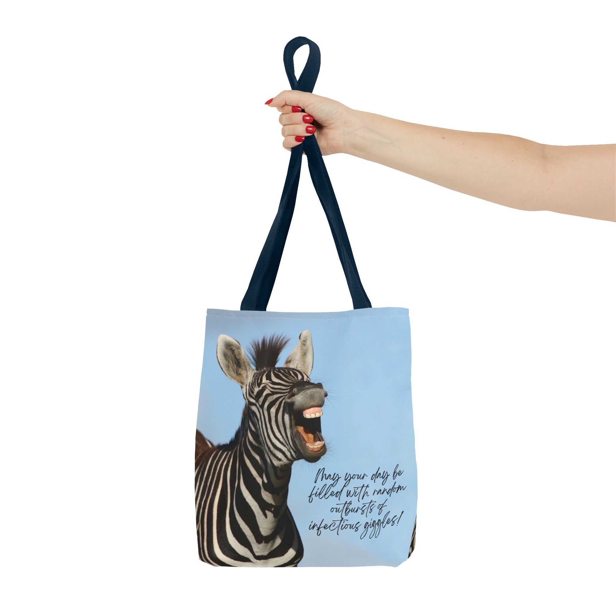 "Infectious Giggles" Tote Bag (AOP)