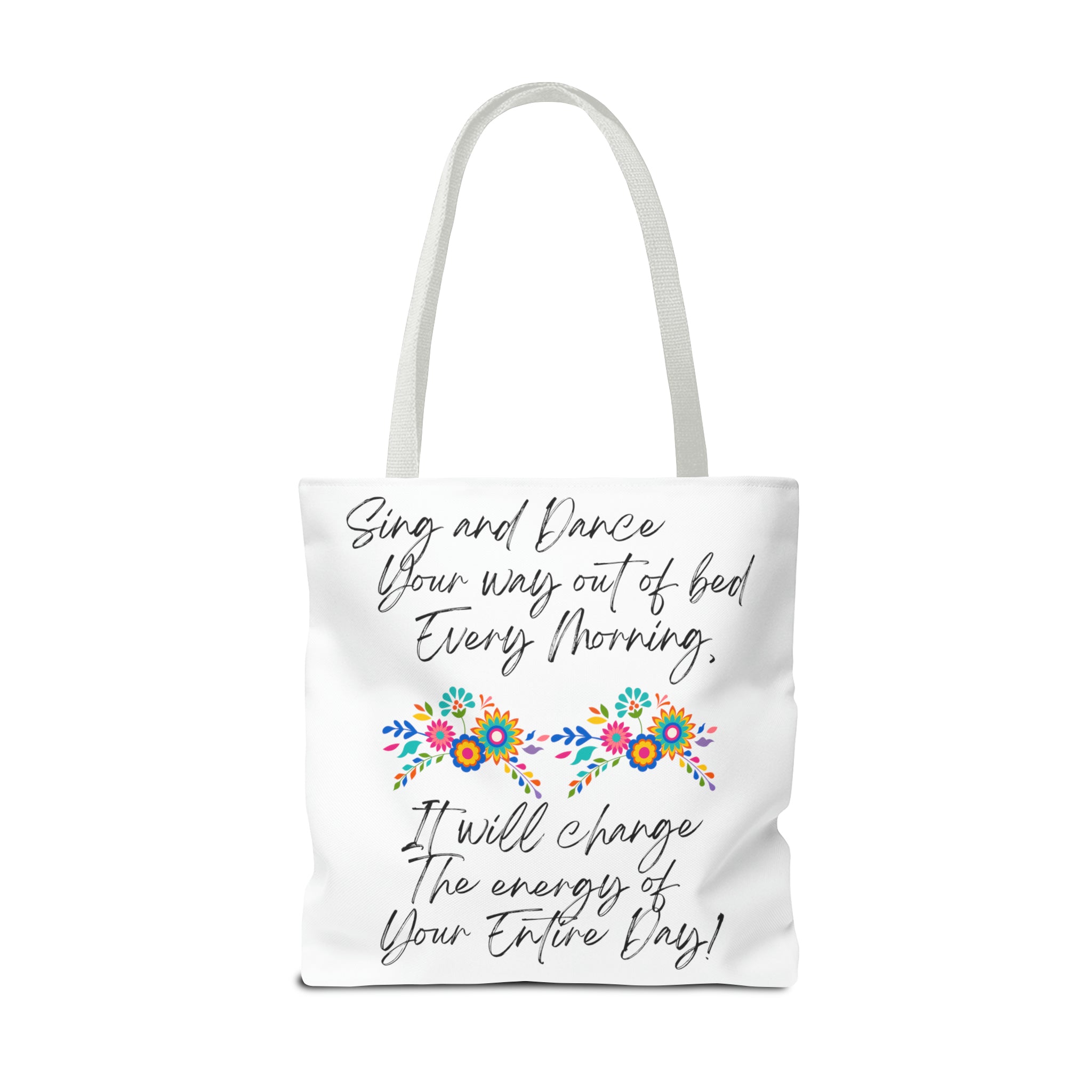 "Sing and Dance Energy" Tote Bag (AOP)