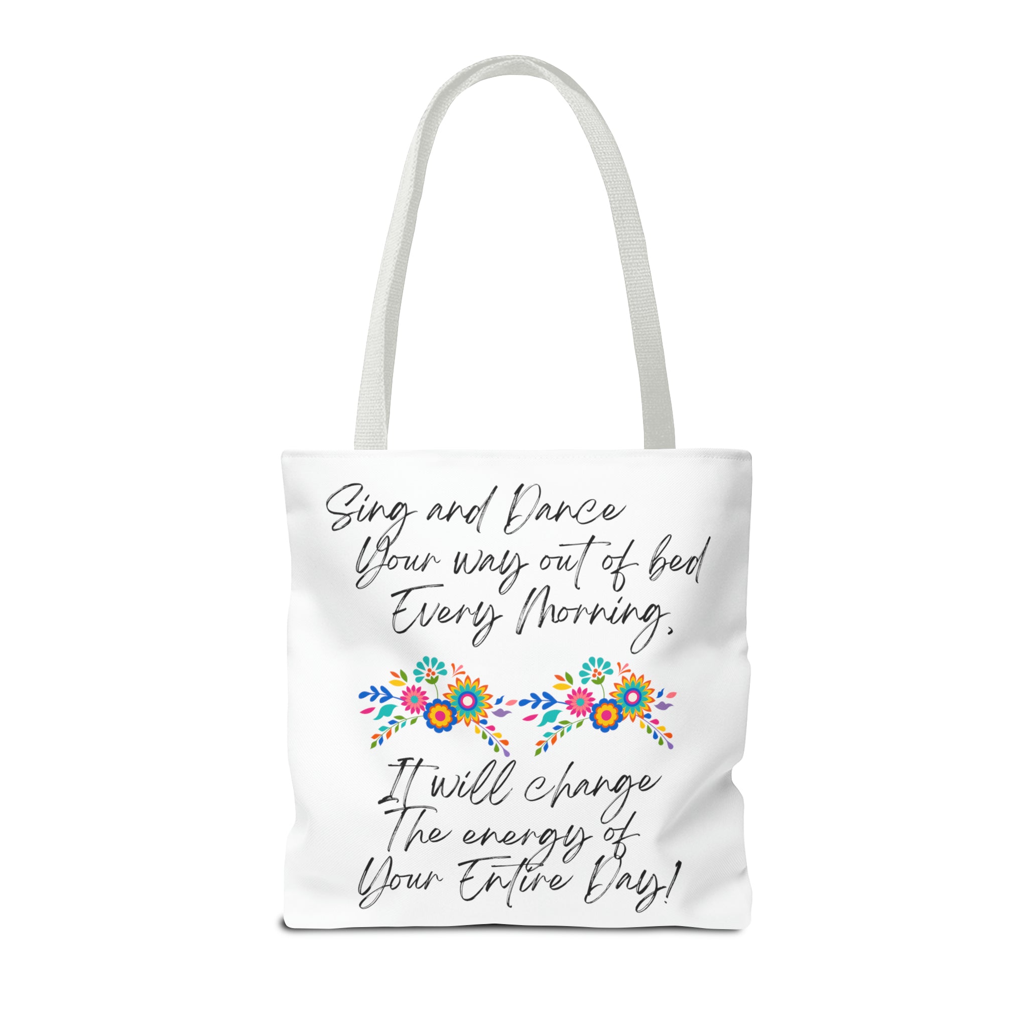 "Sing and Dance Energy" Tote Bag (AOP)