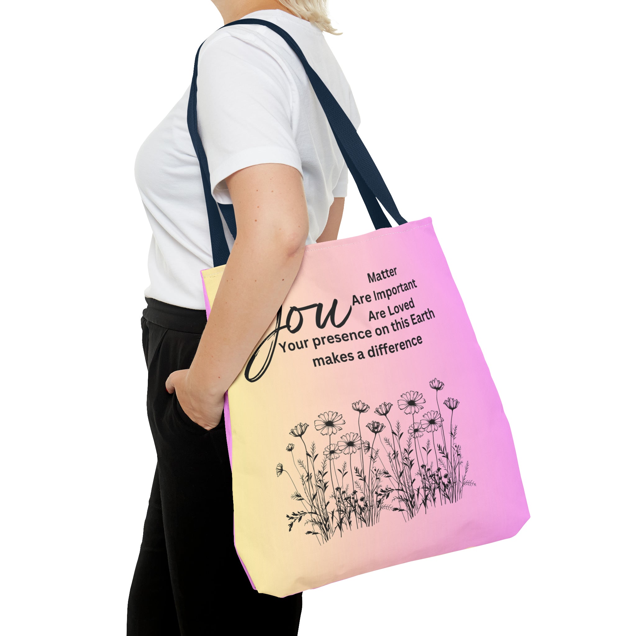"You" Tote Bag (AOP)