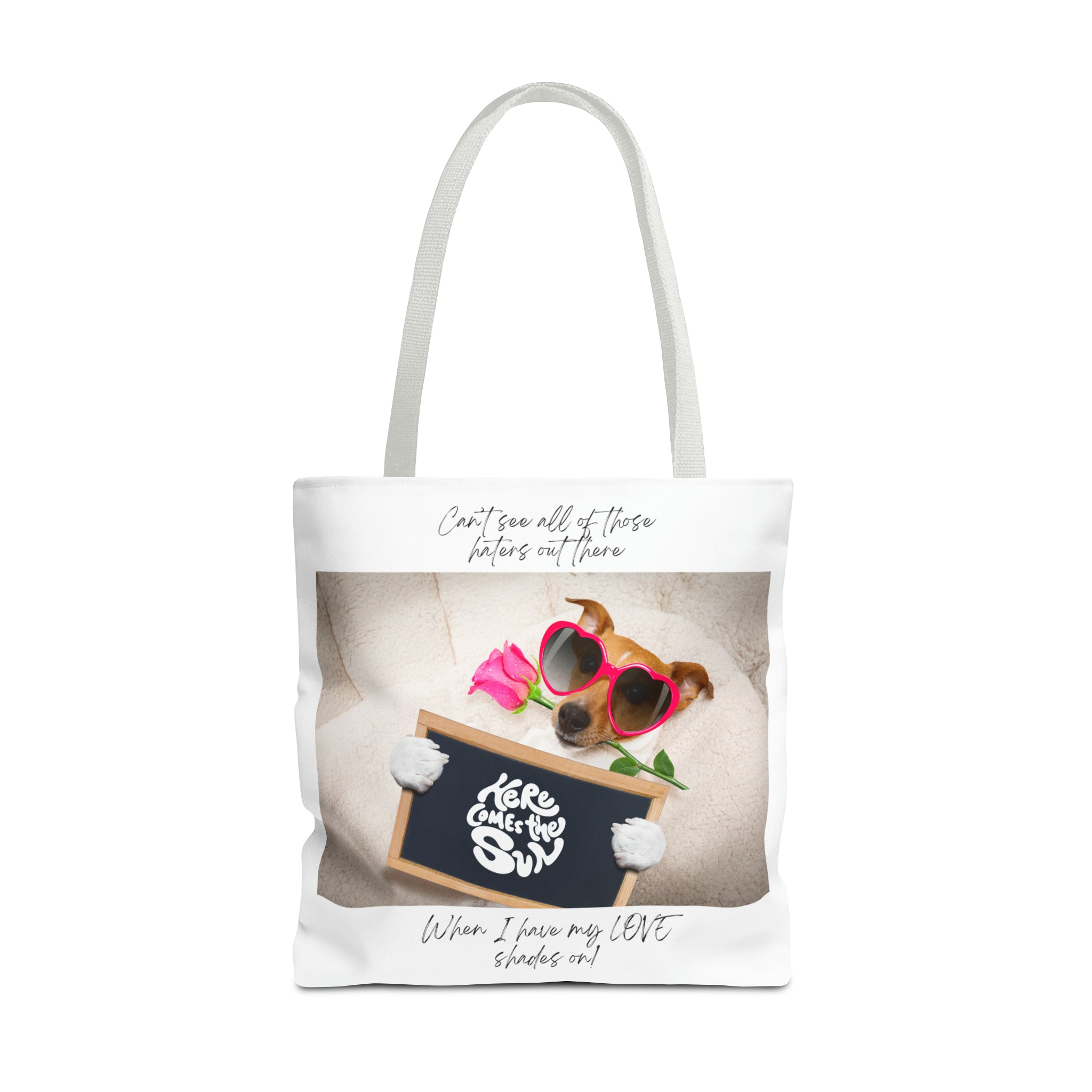 "Dog Love Shades" Tote Bag (AOP)
