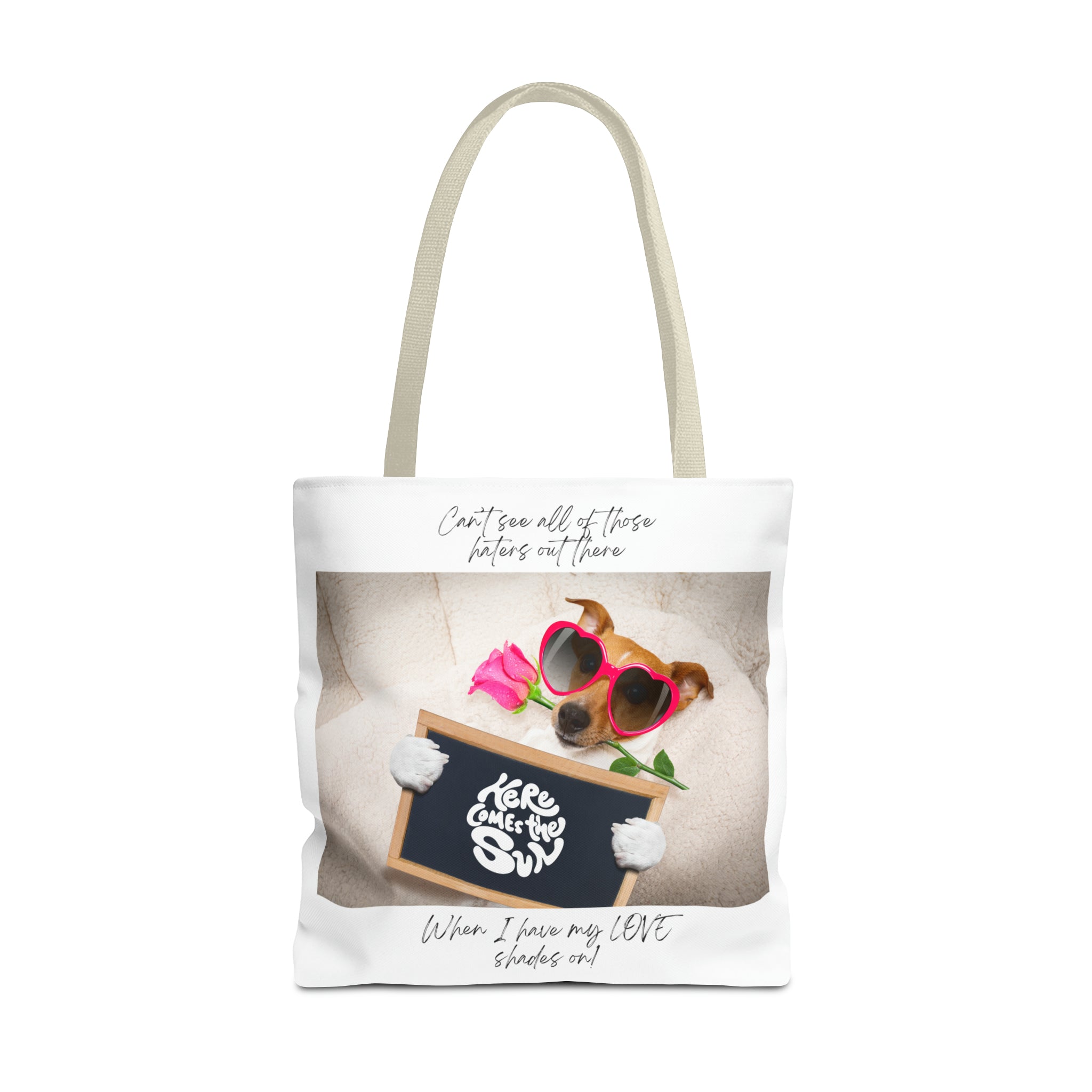 "Dog Love Shades" Tote Bag (AOP)