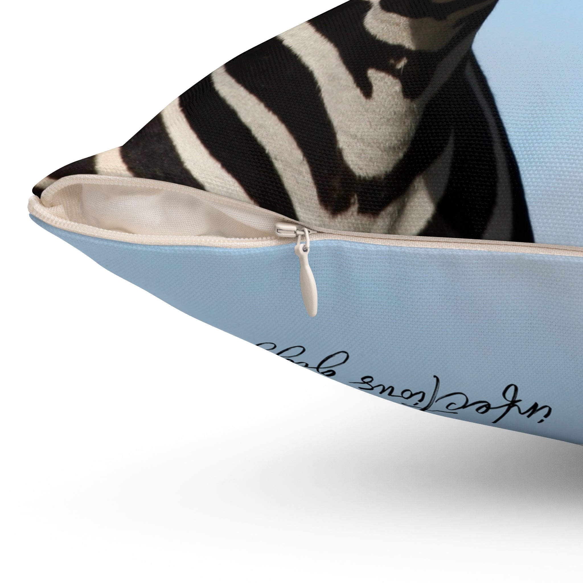 "Infectious Giggles" Spun Polyester Square Pillow