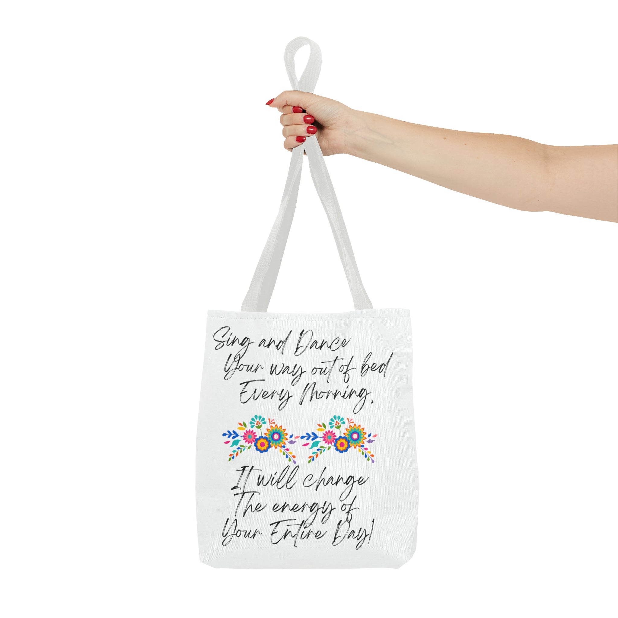 "Sing and Dance Energy" Tote Bag (AOP)