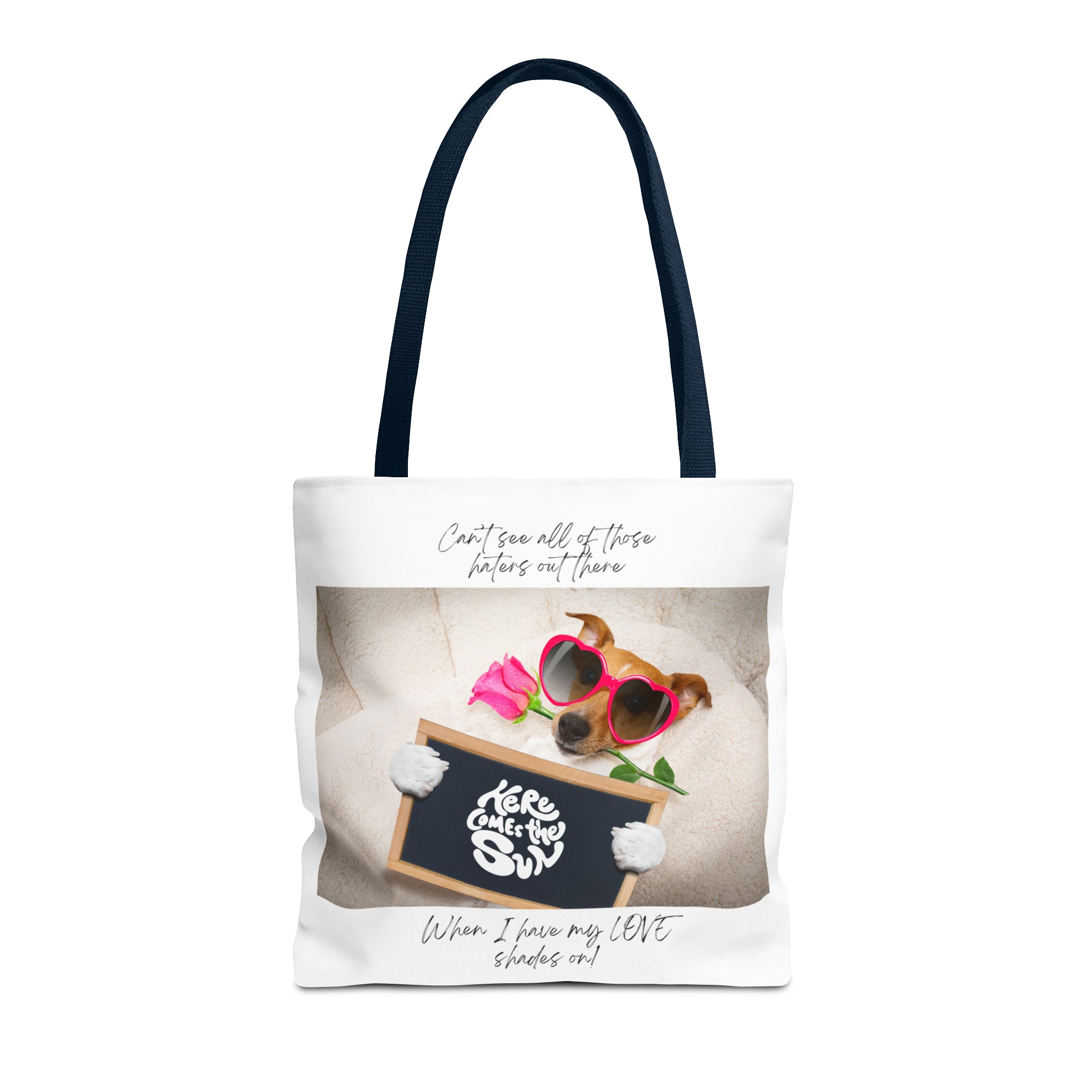 "Dog Love Shades" Tote Bag (AOP)