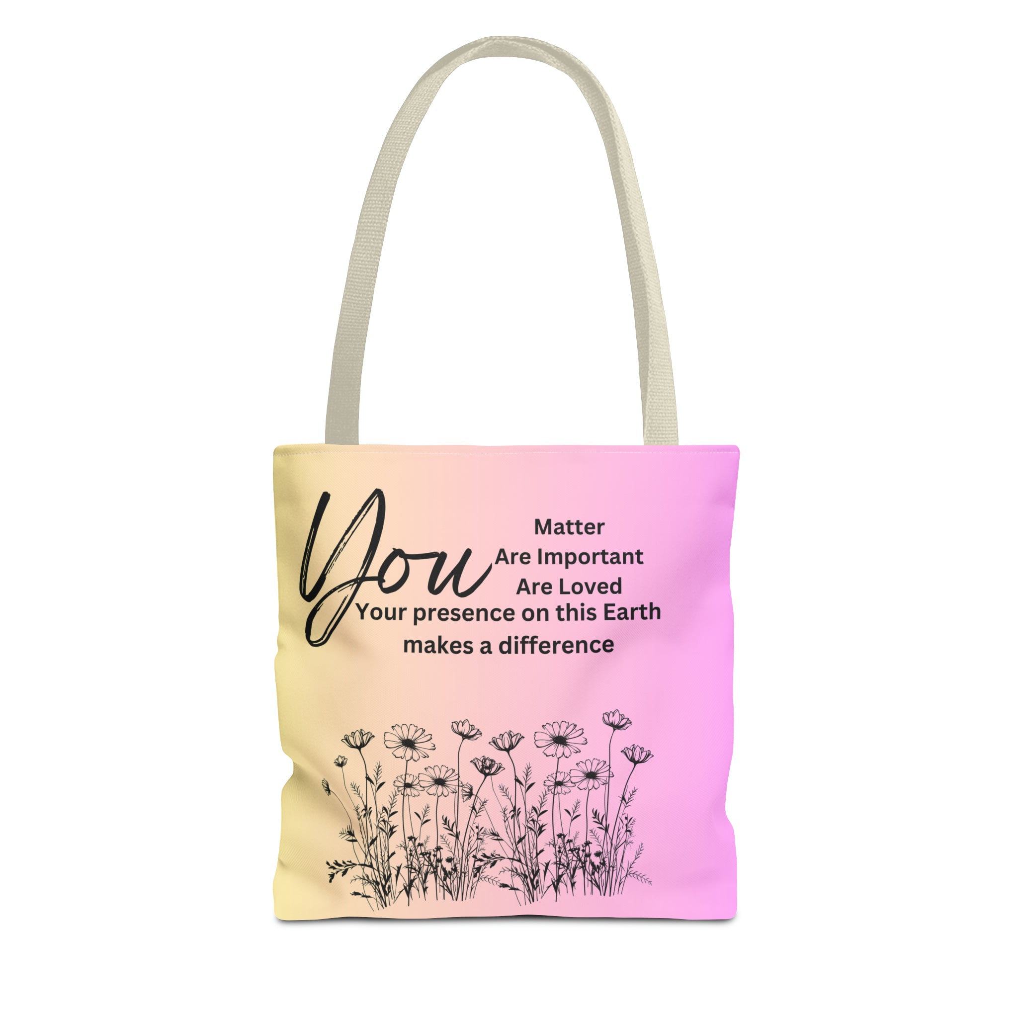 "You" Tote Bag (AOP)