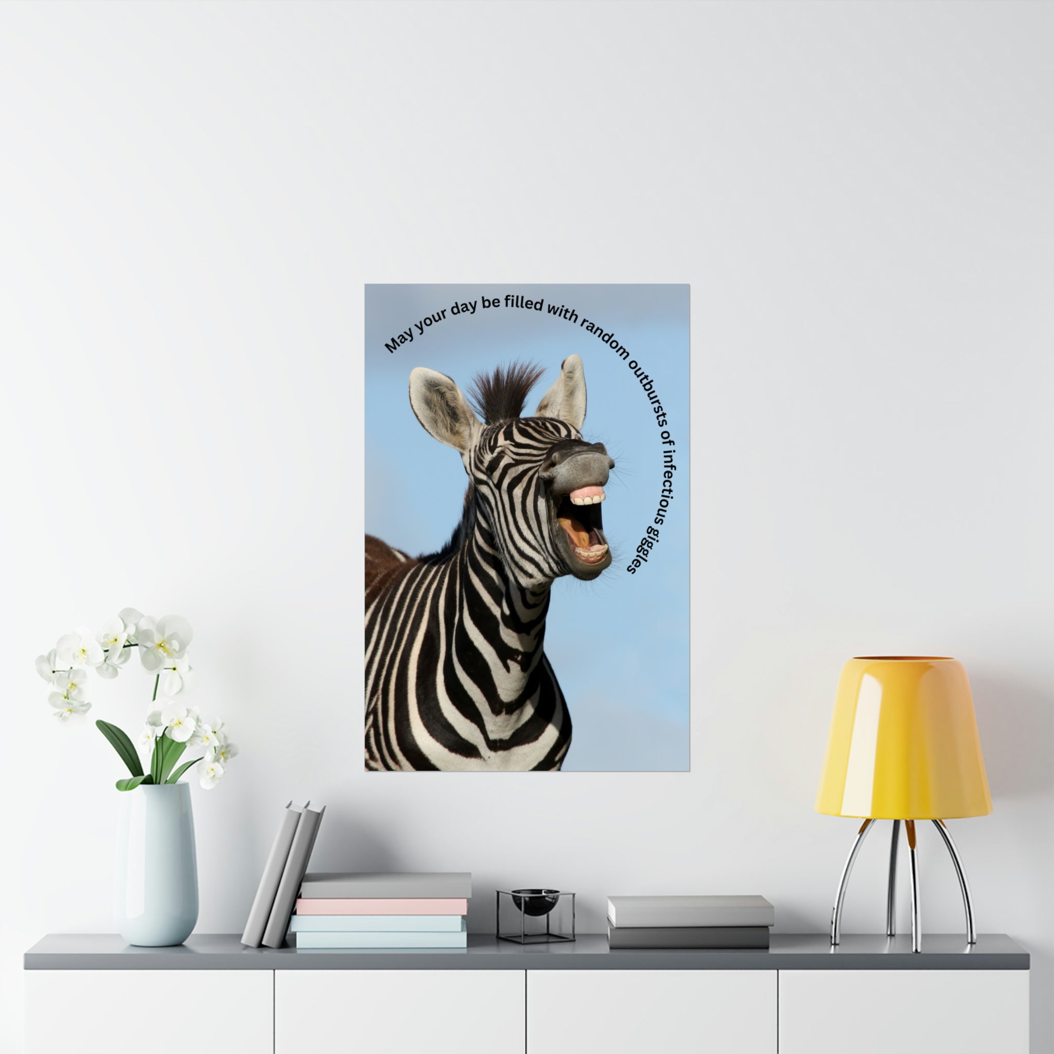 "Infectious Giggles" Matte Vertical Posters