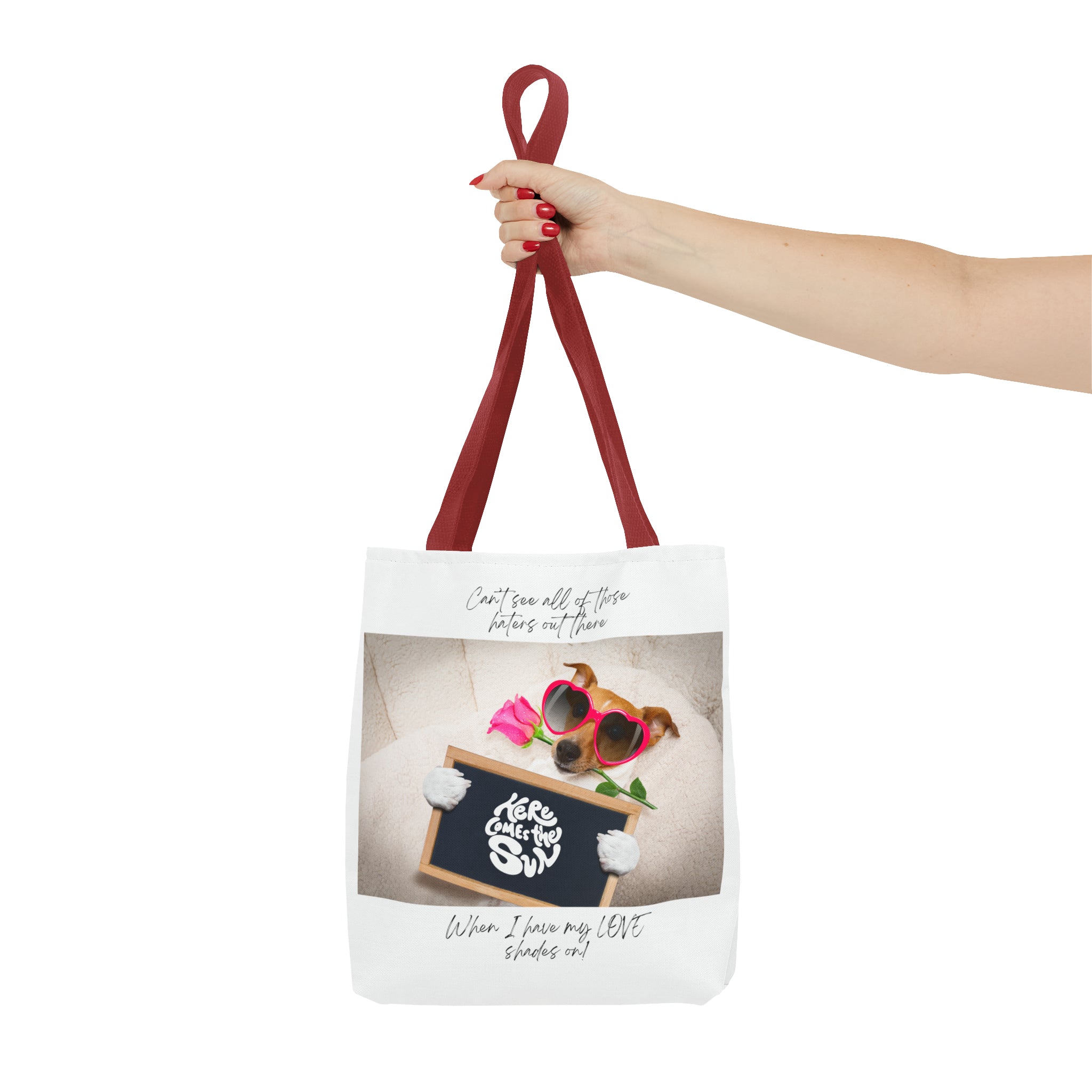 "Dog Love Shades" Tote Bag (AOP)