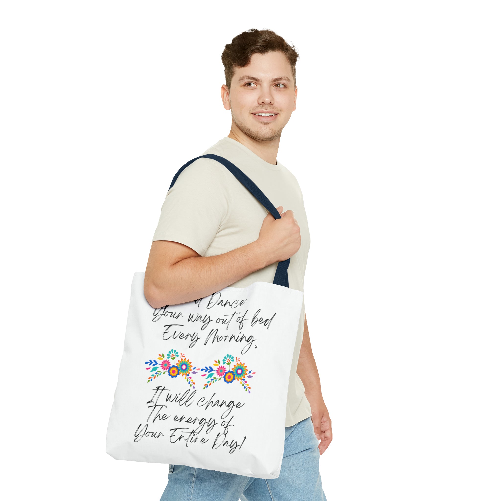 "Sing and Dance Energy" Tote Bag (AOP)