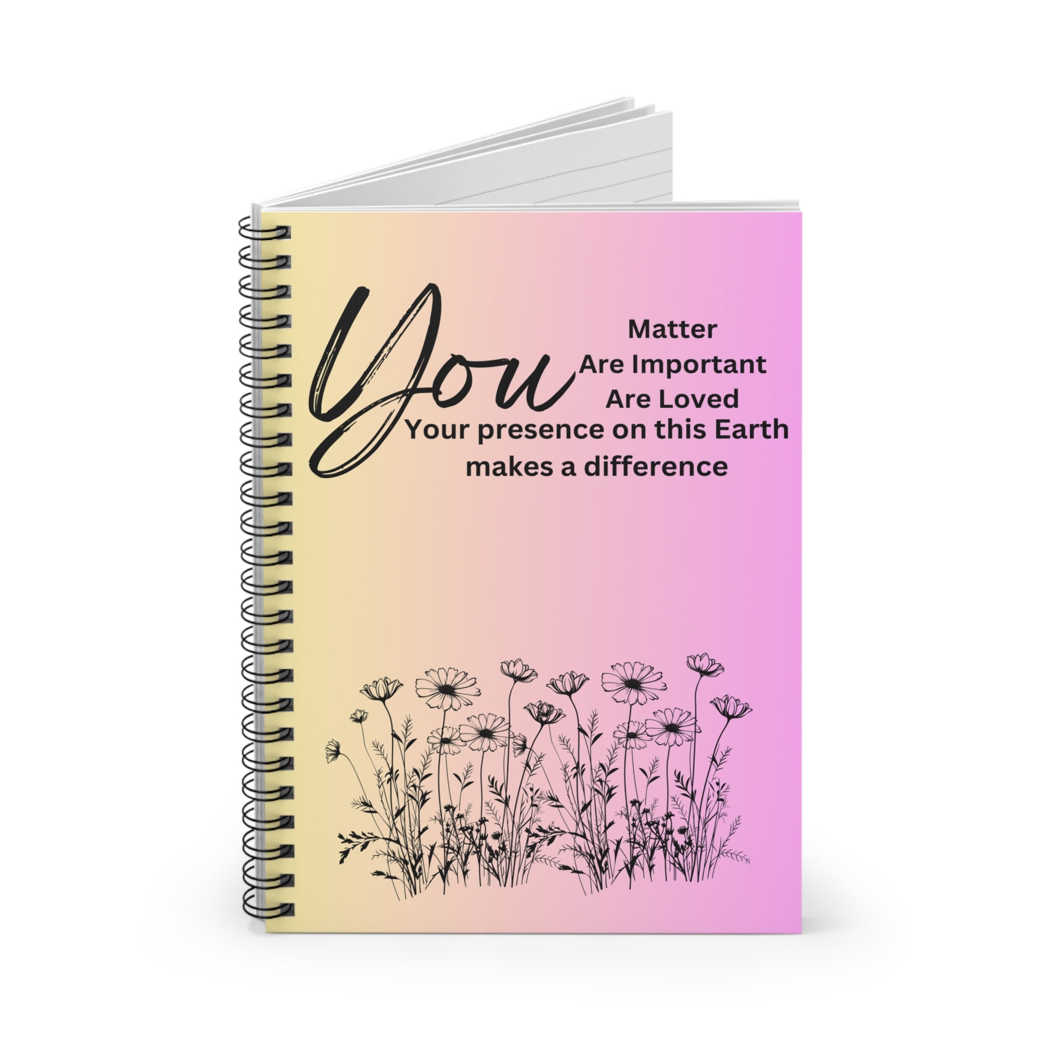 "You" Spiral Notebook - Ruled Line