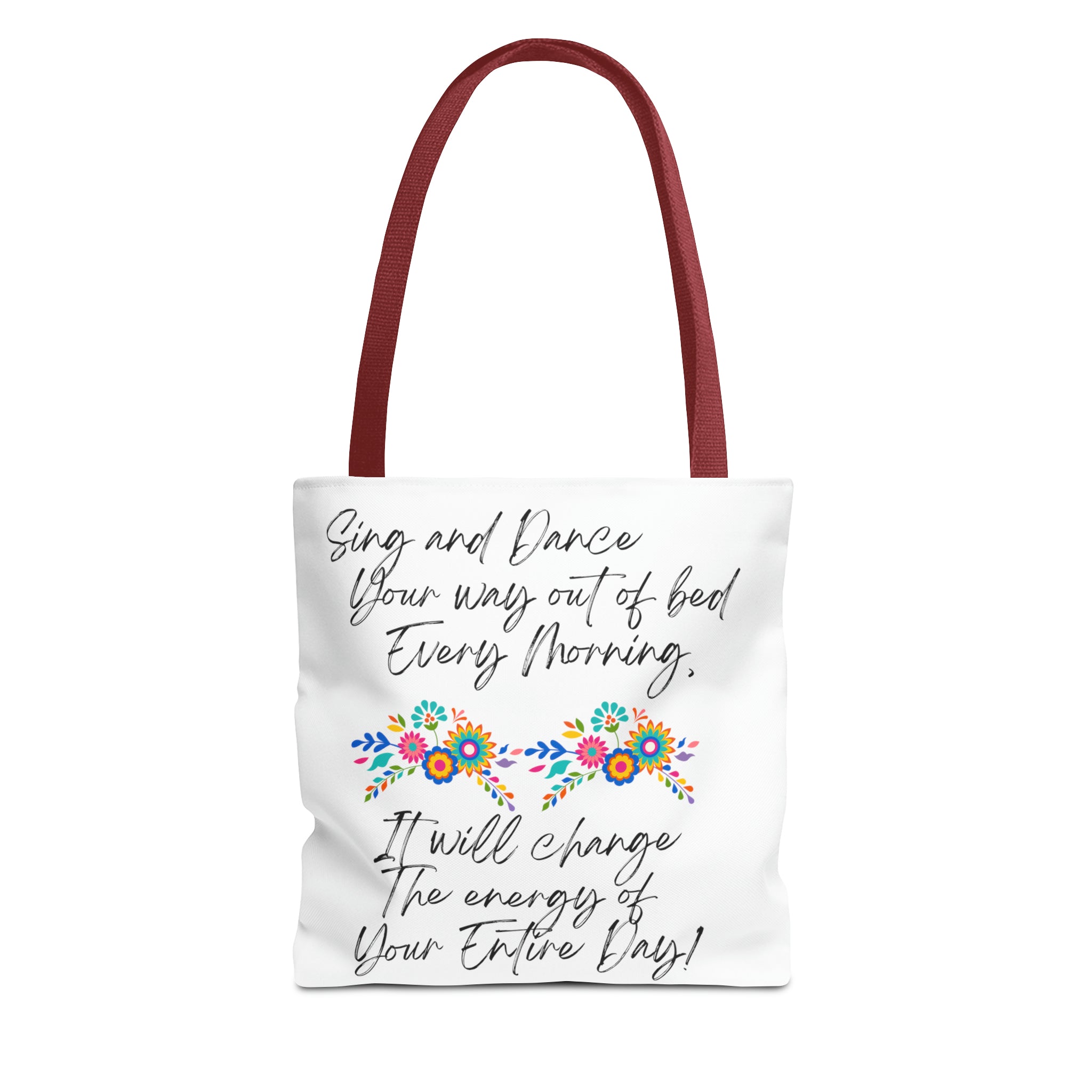 "Sing and Dance Energy" Tote Bag (AOP)