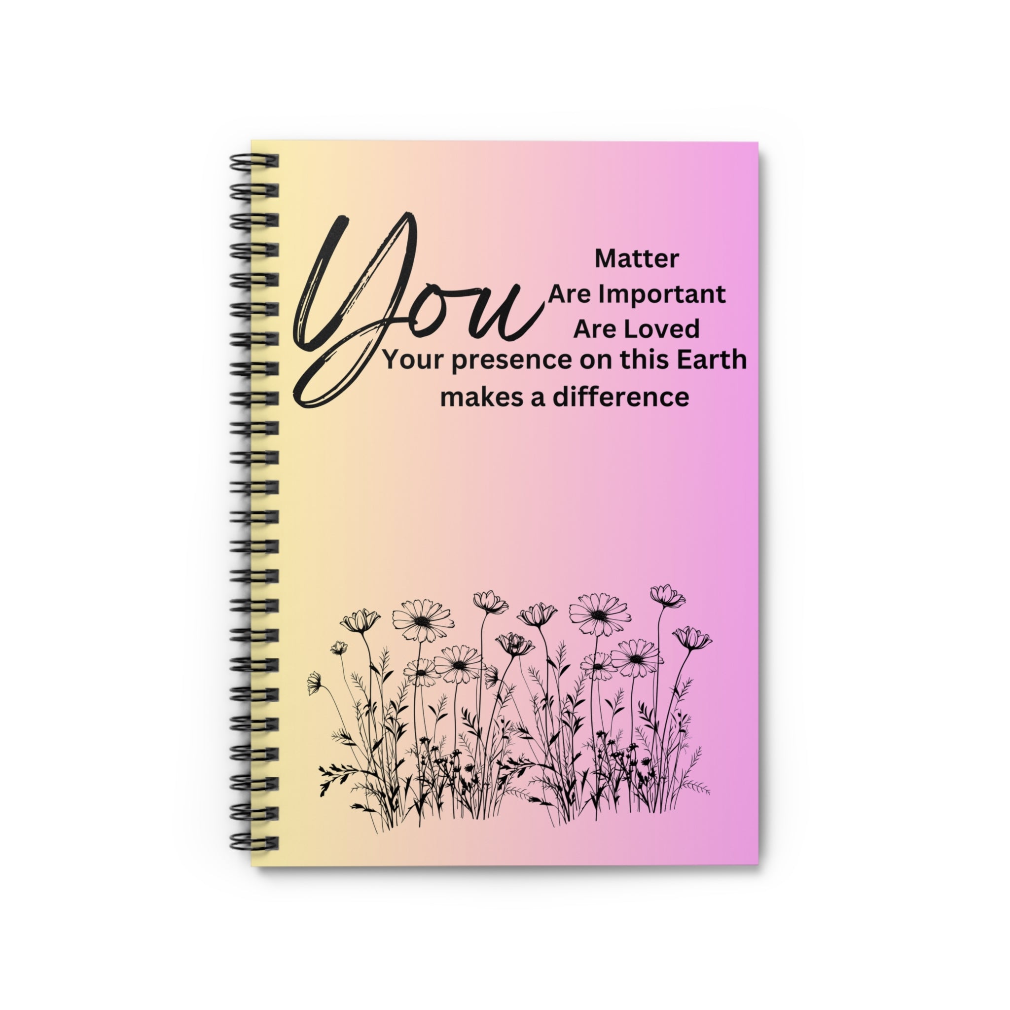 "You" Spiral Notebook - Ruled Line
