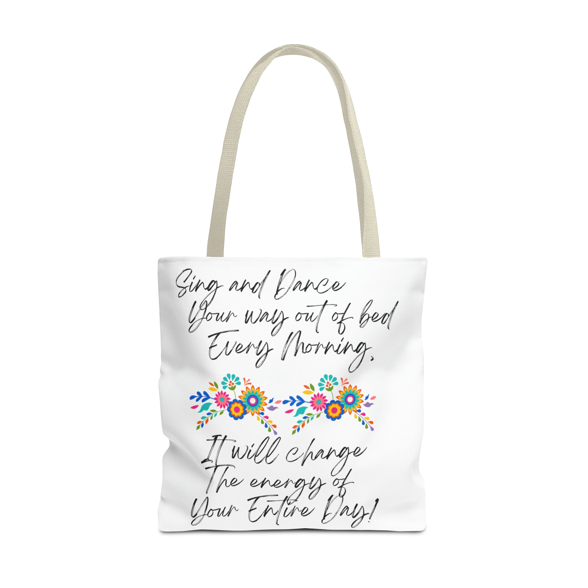 "Sing and Dance Energy" Tote Bag (AOP)