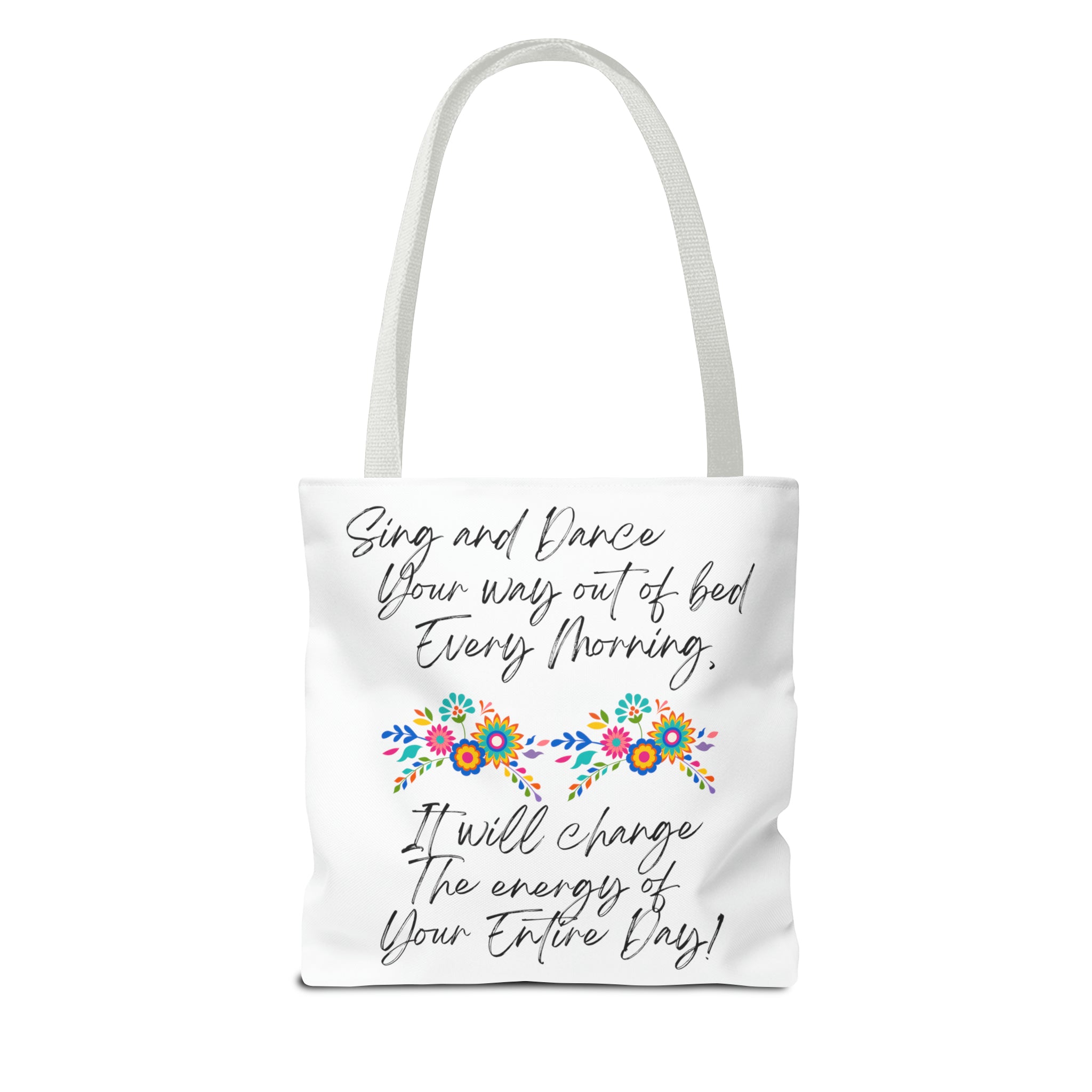 "Sing and Dance Energy" Tote Bag (AOP)